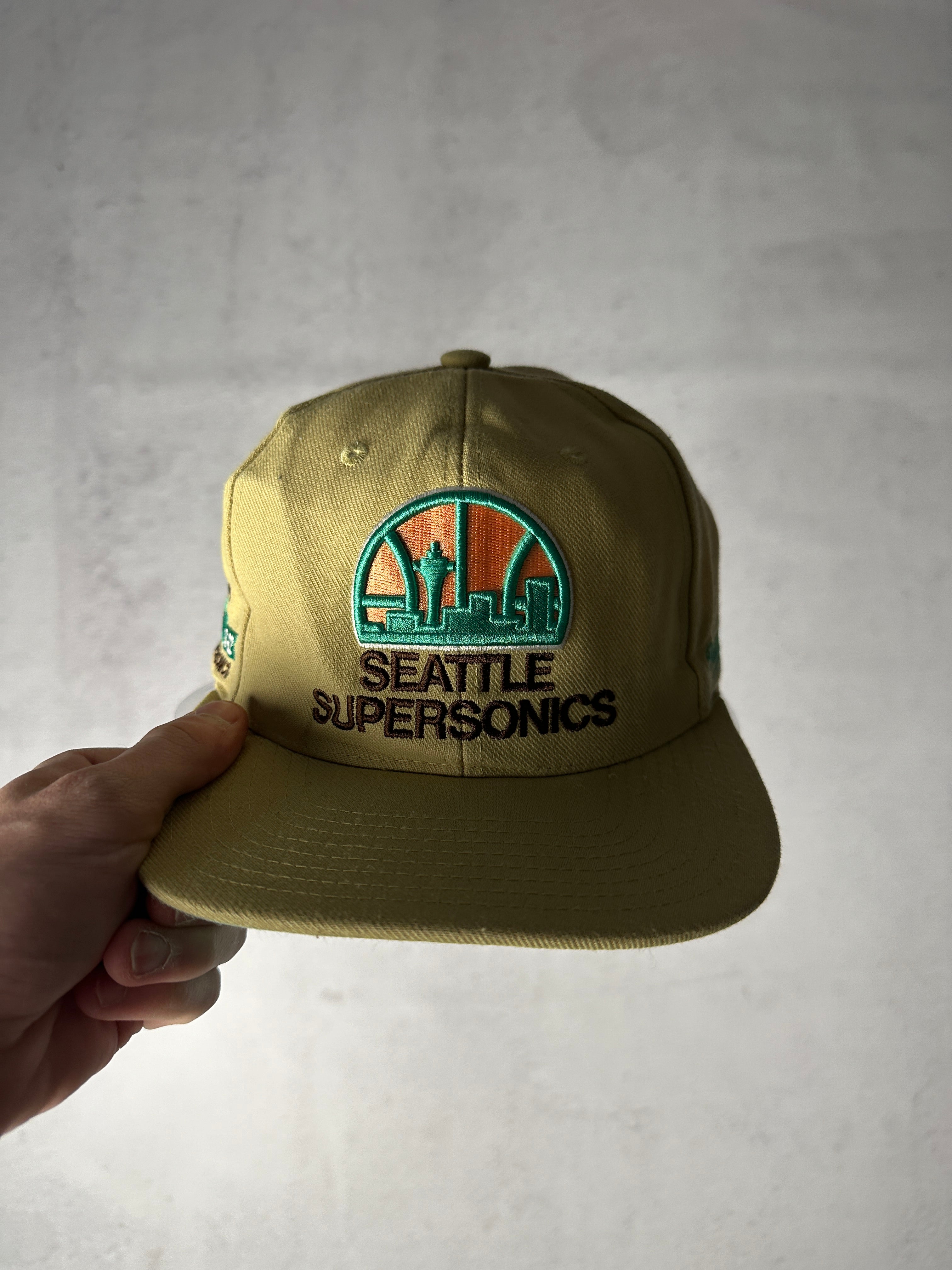 NBA Seattle Super Sonics Fitted Hat - 7