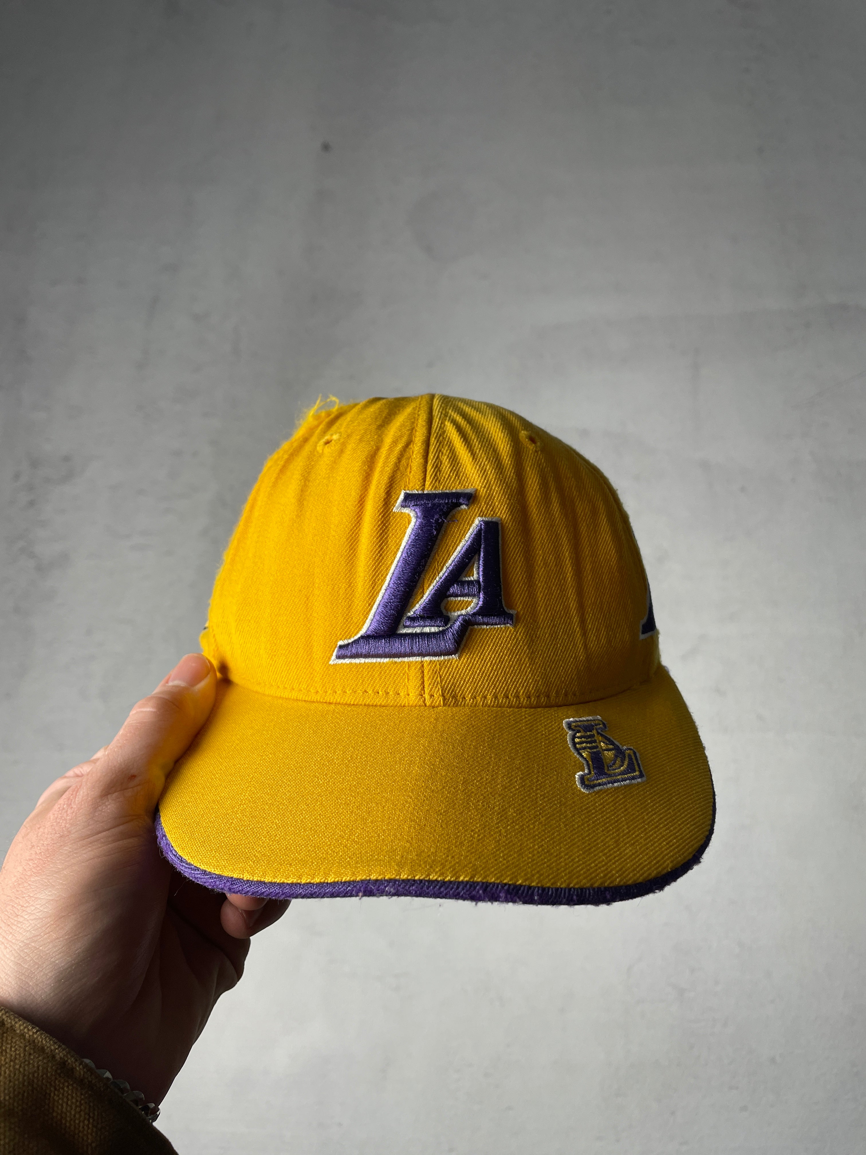 Vintage NFL LA Lakers Fitted Hat - OSFA