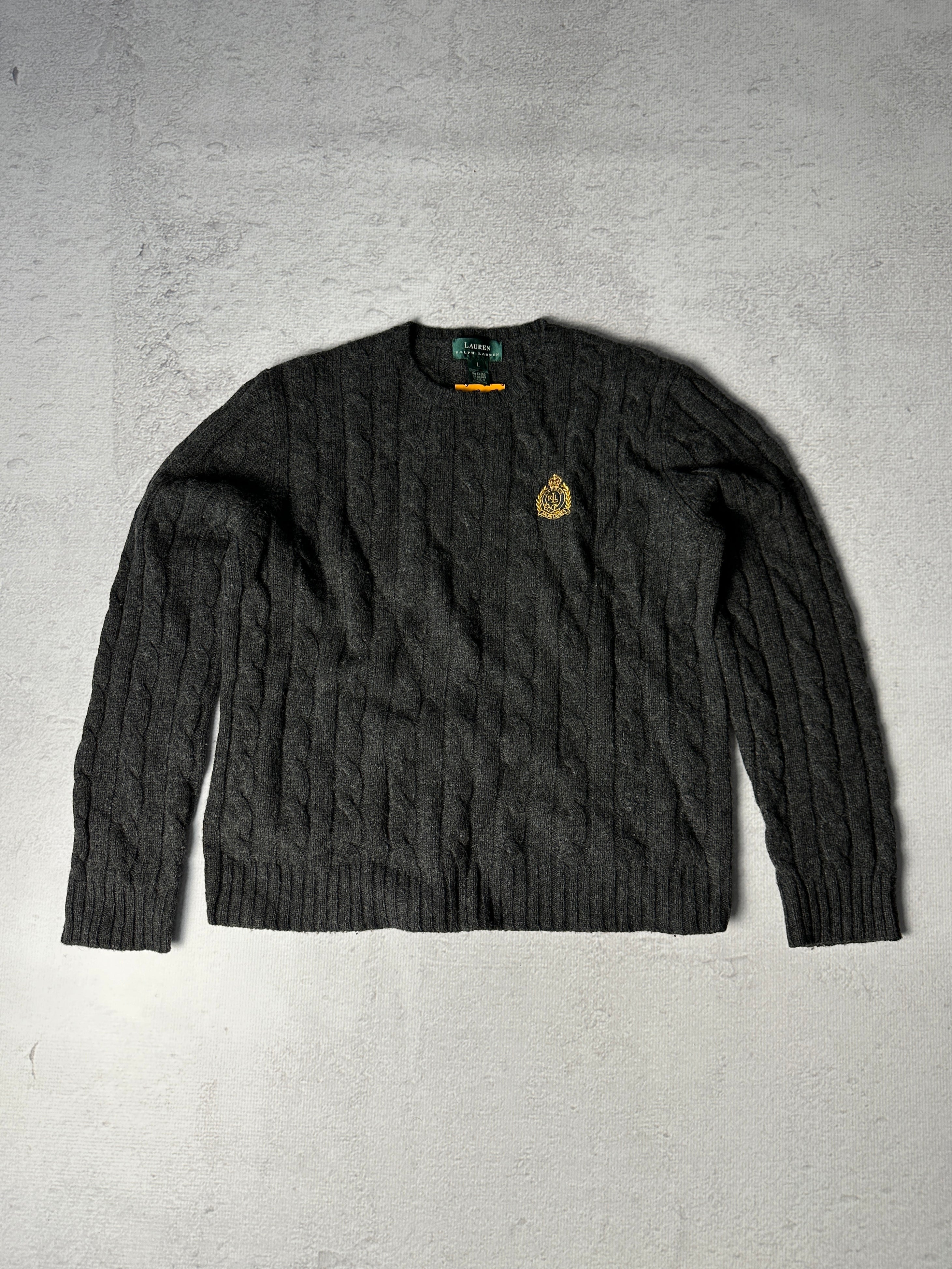 Vintage Polo Ralph Lauren Knitted Sweater - Women's Medium