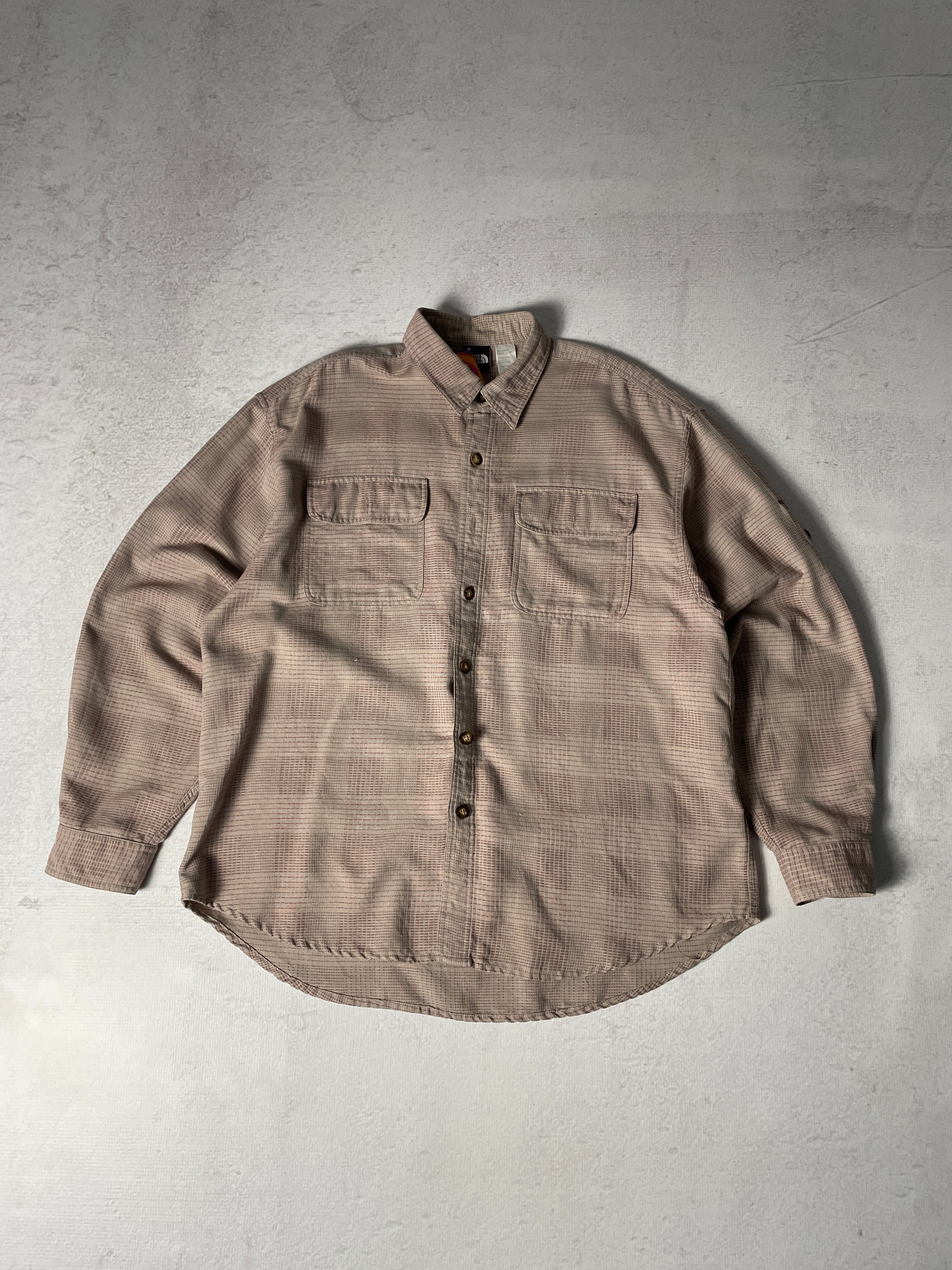 Vintage The North Face Buttoned Shirt - Men's XL