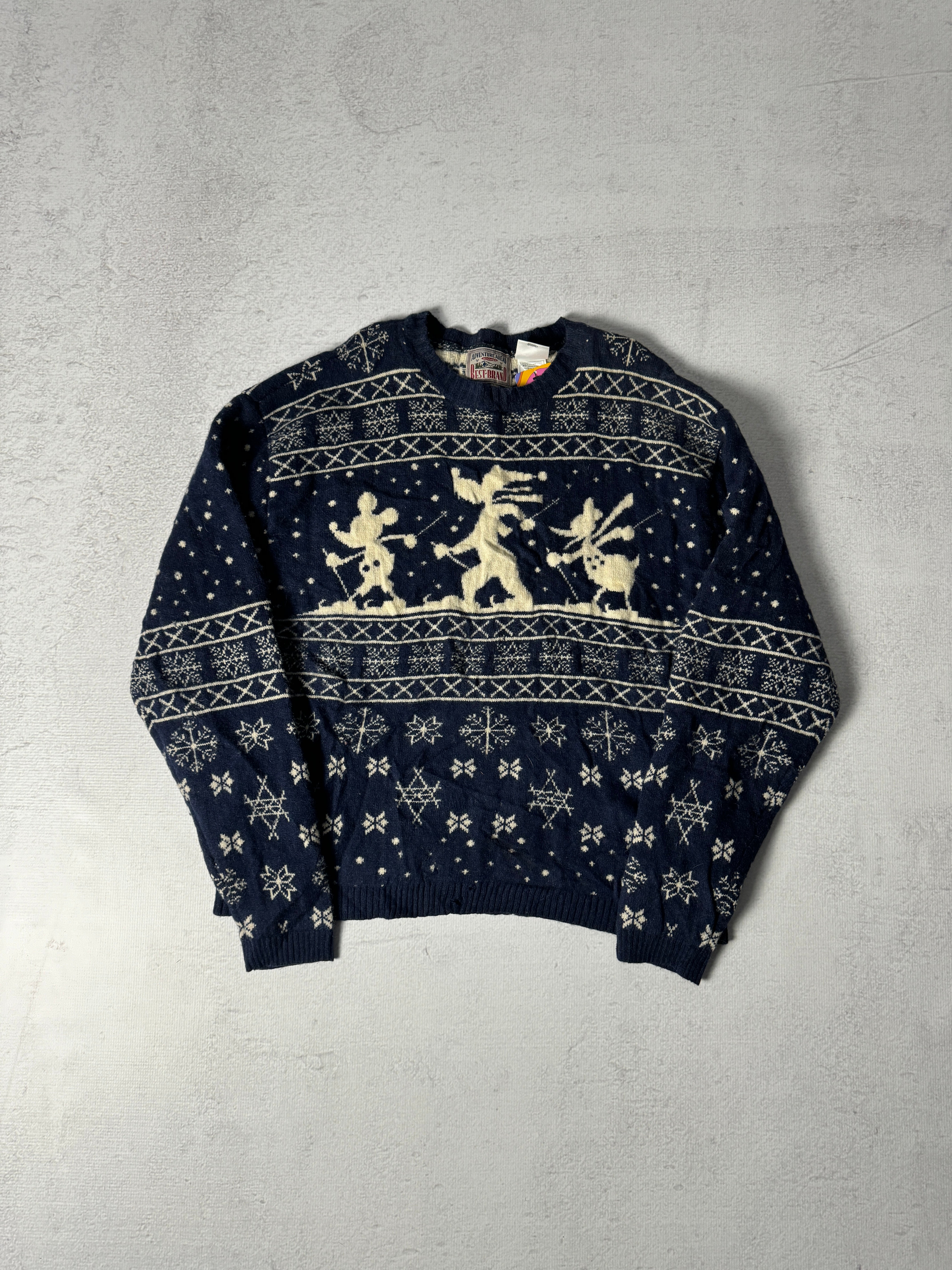 Vintage Disney  Wool Sweater - Men's XL