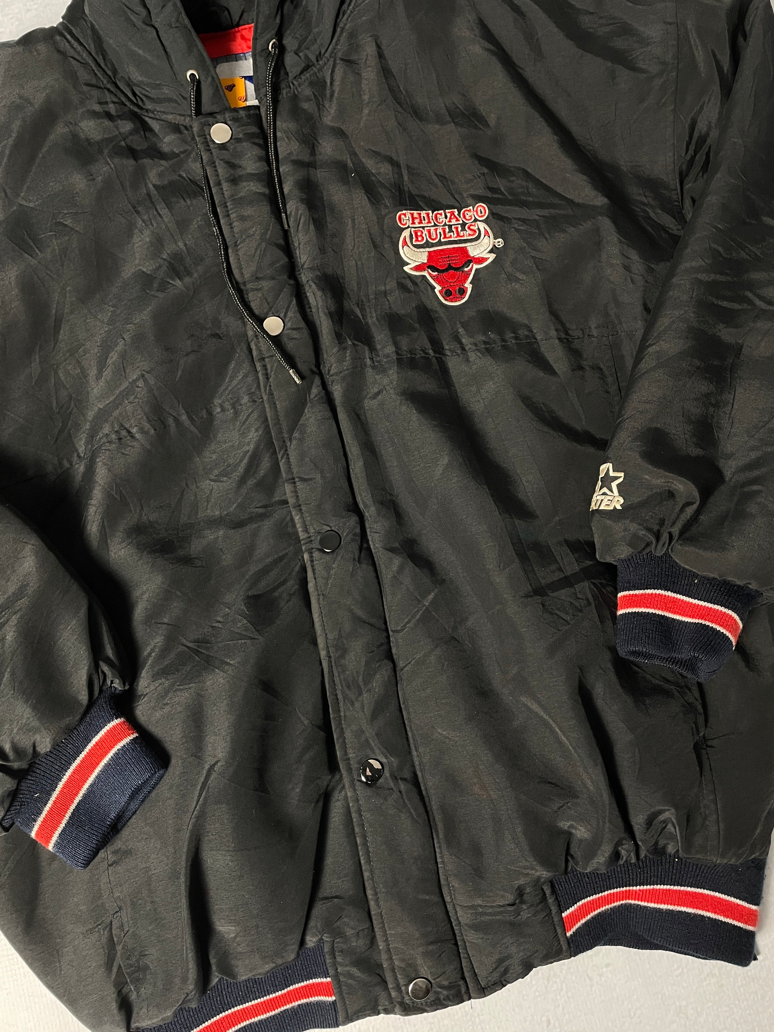 Vintage NBA Chicago Bulls Insulated Jacket - Men's Large