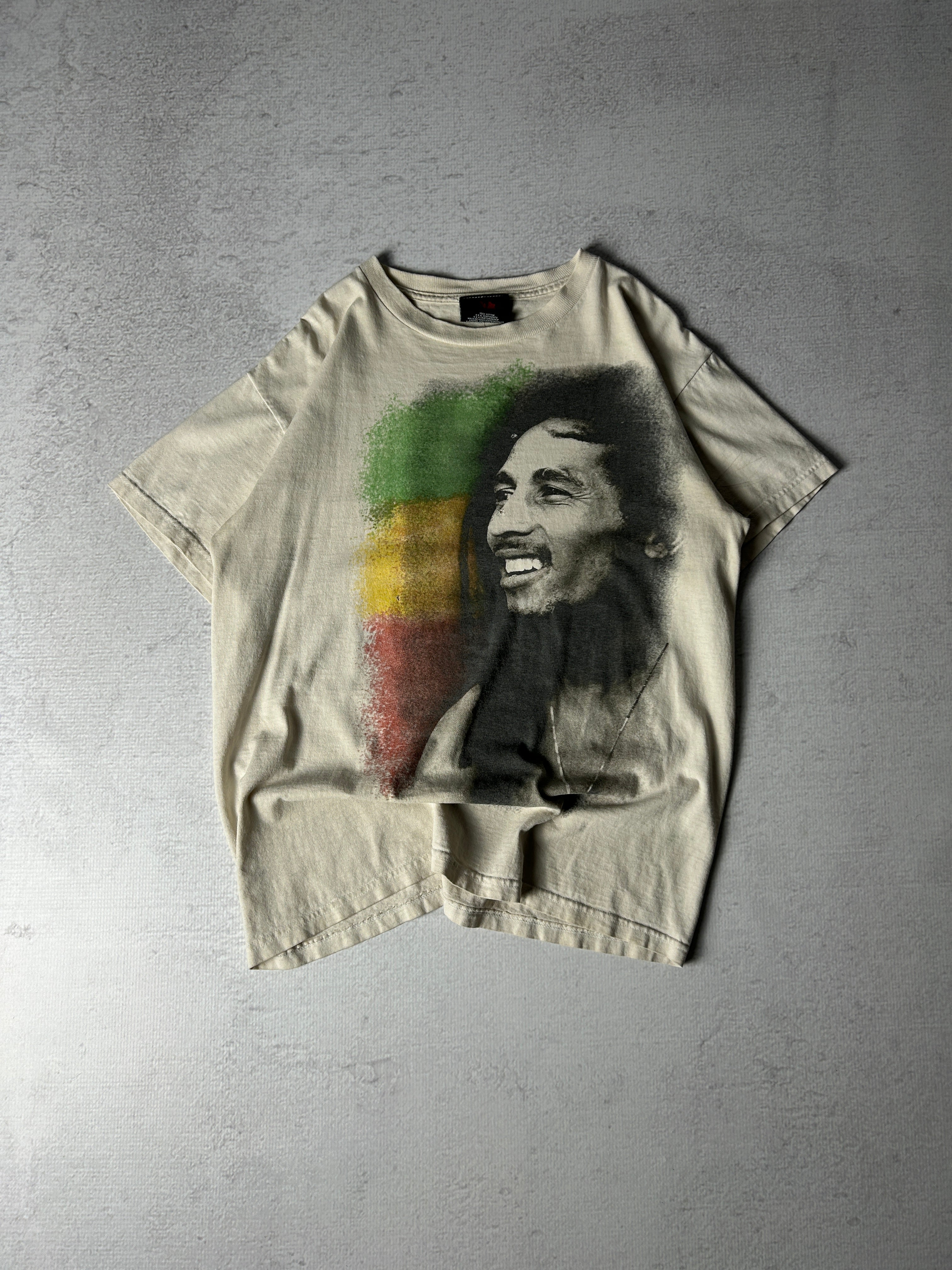 Vintage Bob Marley Graphic T-Shirt - Men's Medium