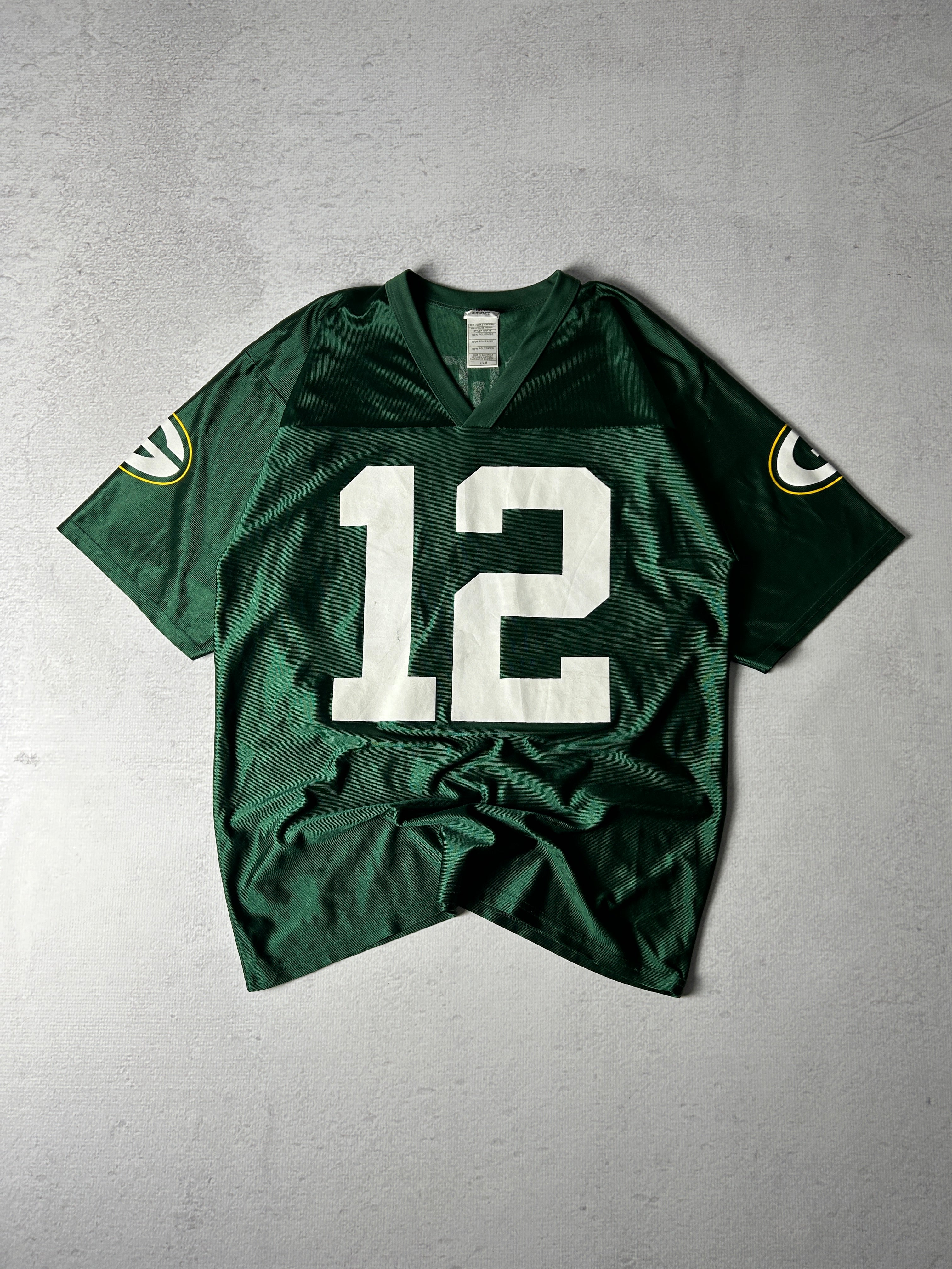 Vintage NFL Green Bay Packers Aaron Rogers #12 Jersey - Men's Medium