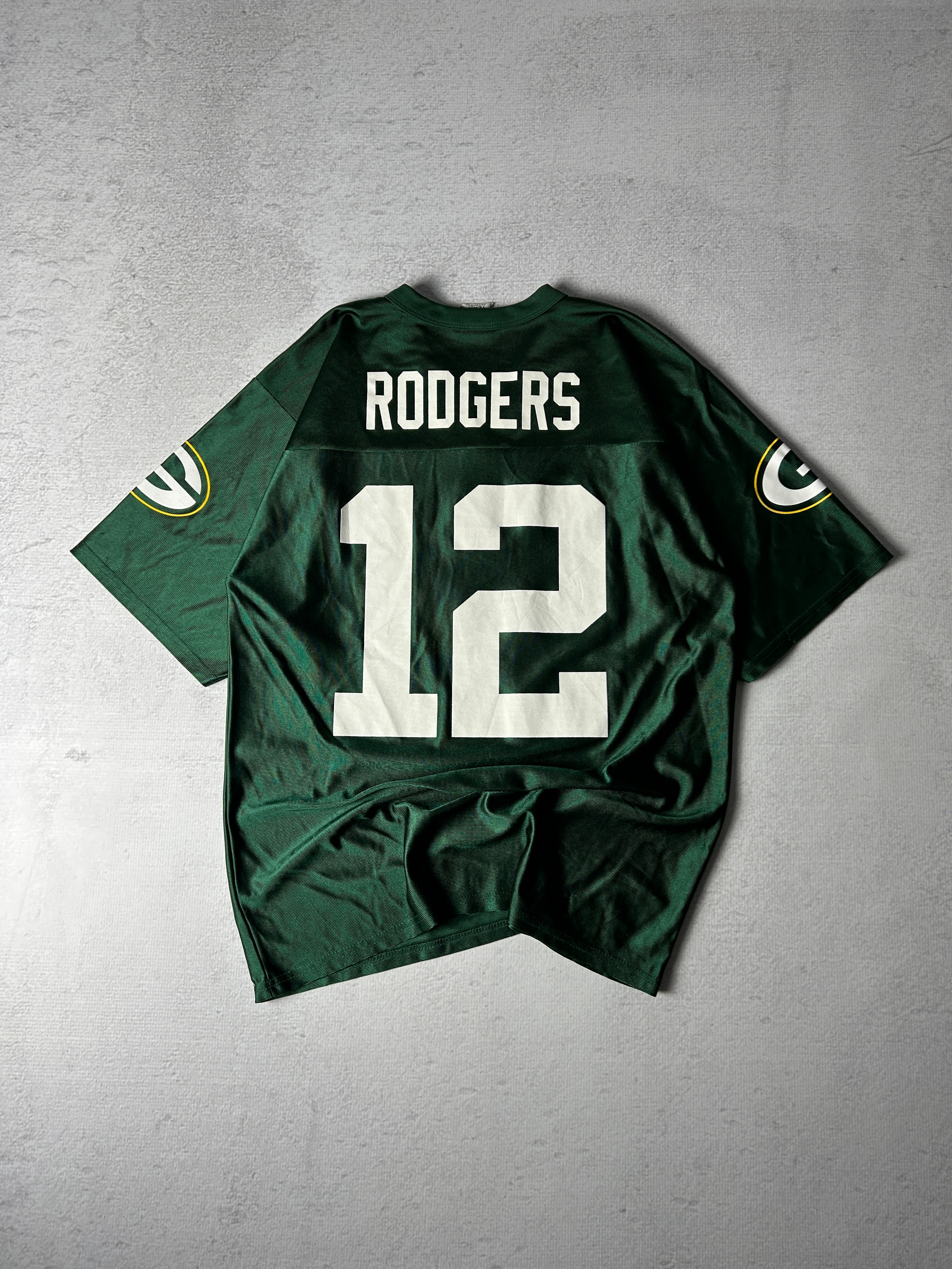 Vintage NFL Green Bay Packers Aaron Rogers #12 Jersey - Men's Medium