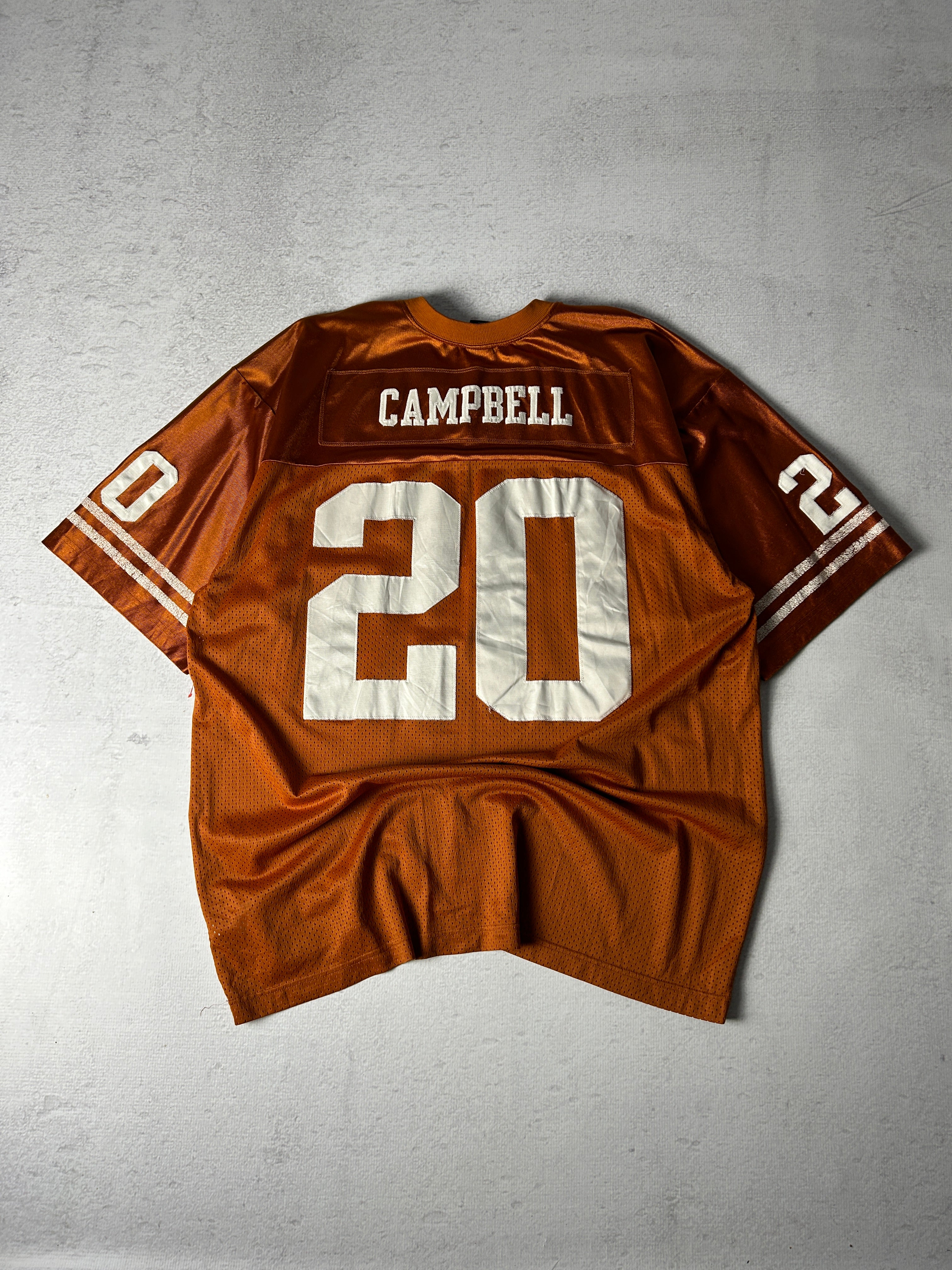 Vintage Nike Texas Longhorns Earl Campbell #20 Stitched Jersey - Men's 3XL