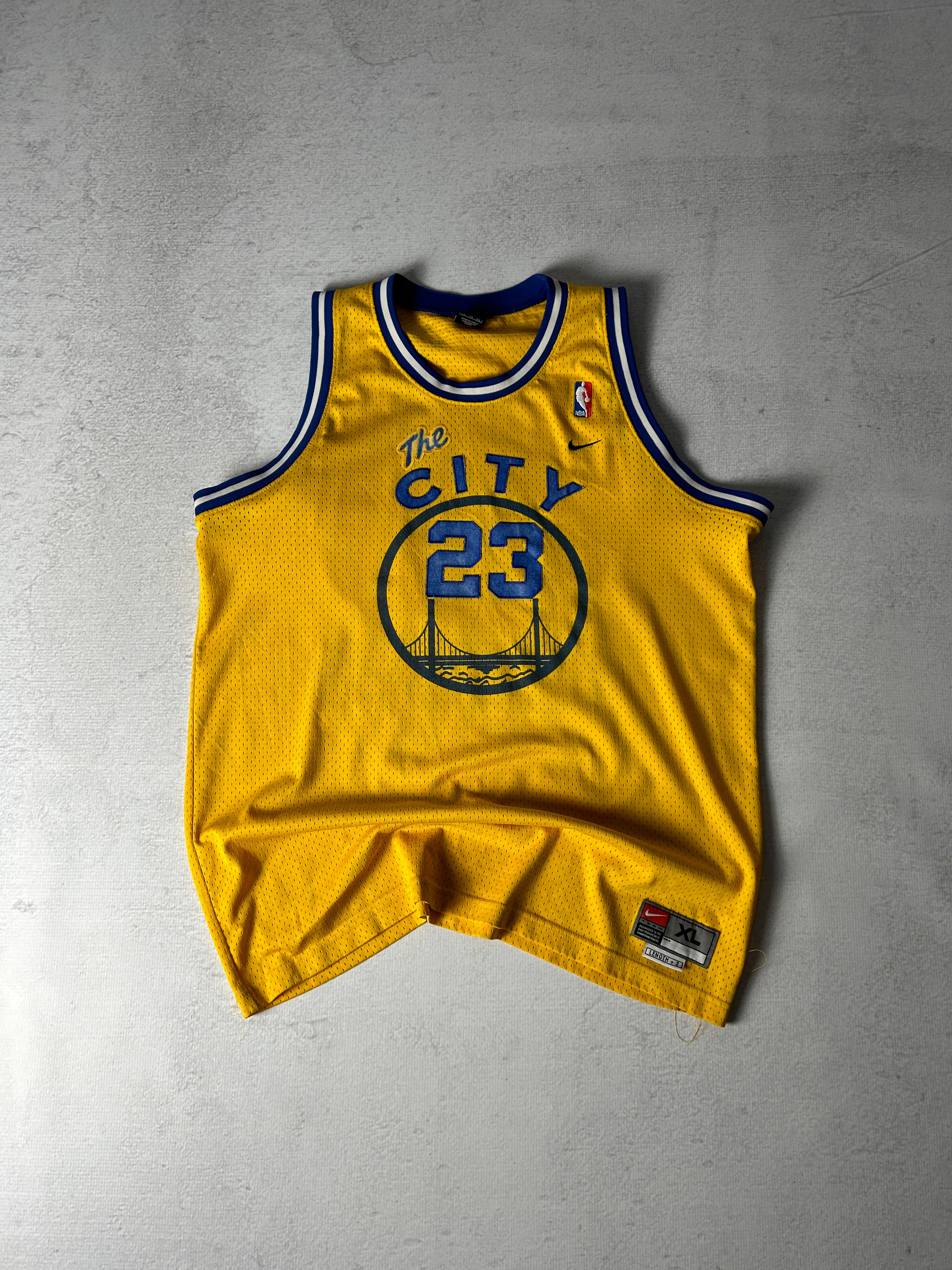 Vintage Nike NBA Golden State Warriors Jason Richardson #23 Jersey - Men's XL