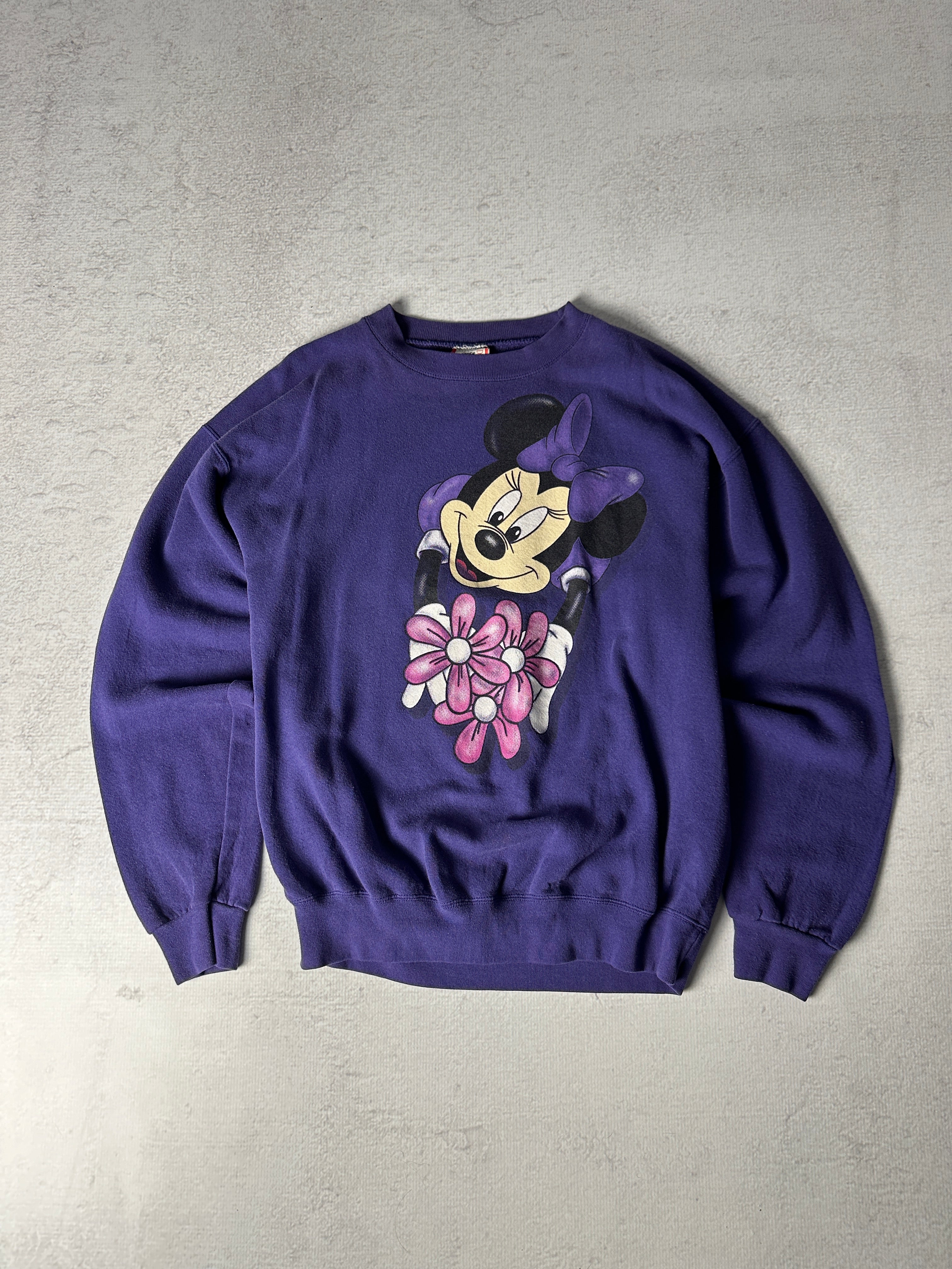 Vintage Disney Minnie Mouse Crewneck Sweatshirt - Women's Medium