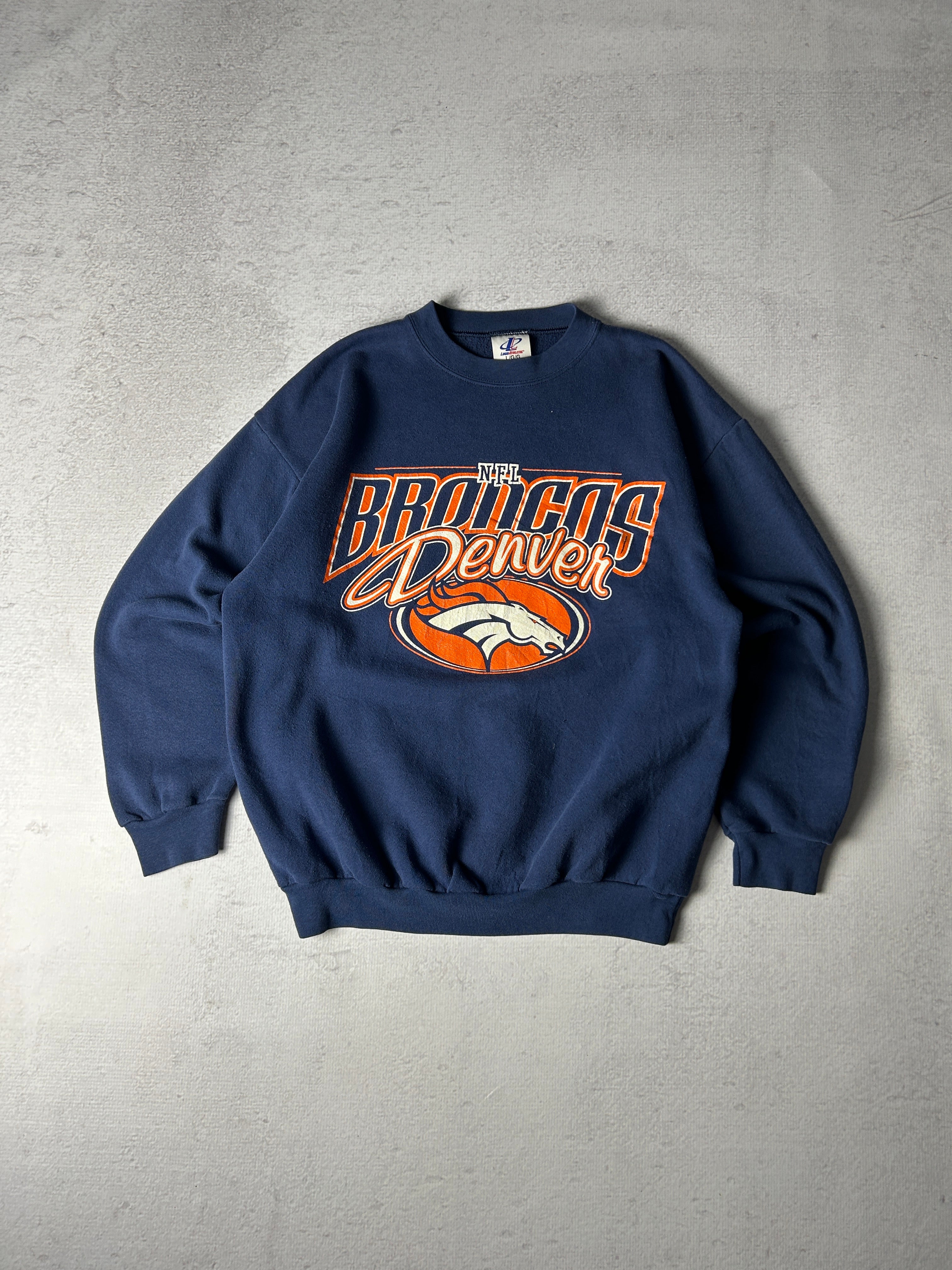 Vintage NFL Denver Broncos Crewneck Sweatshirt - Men's Large