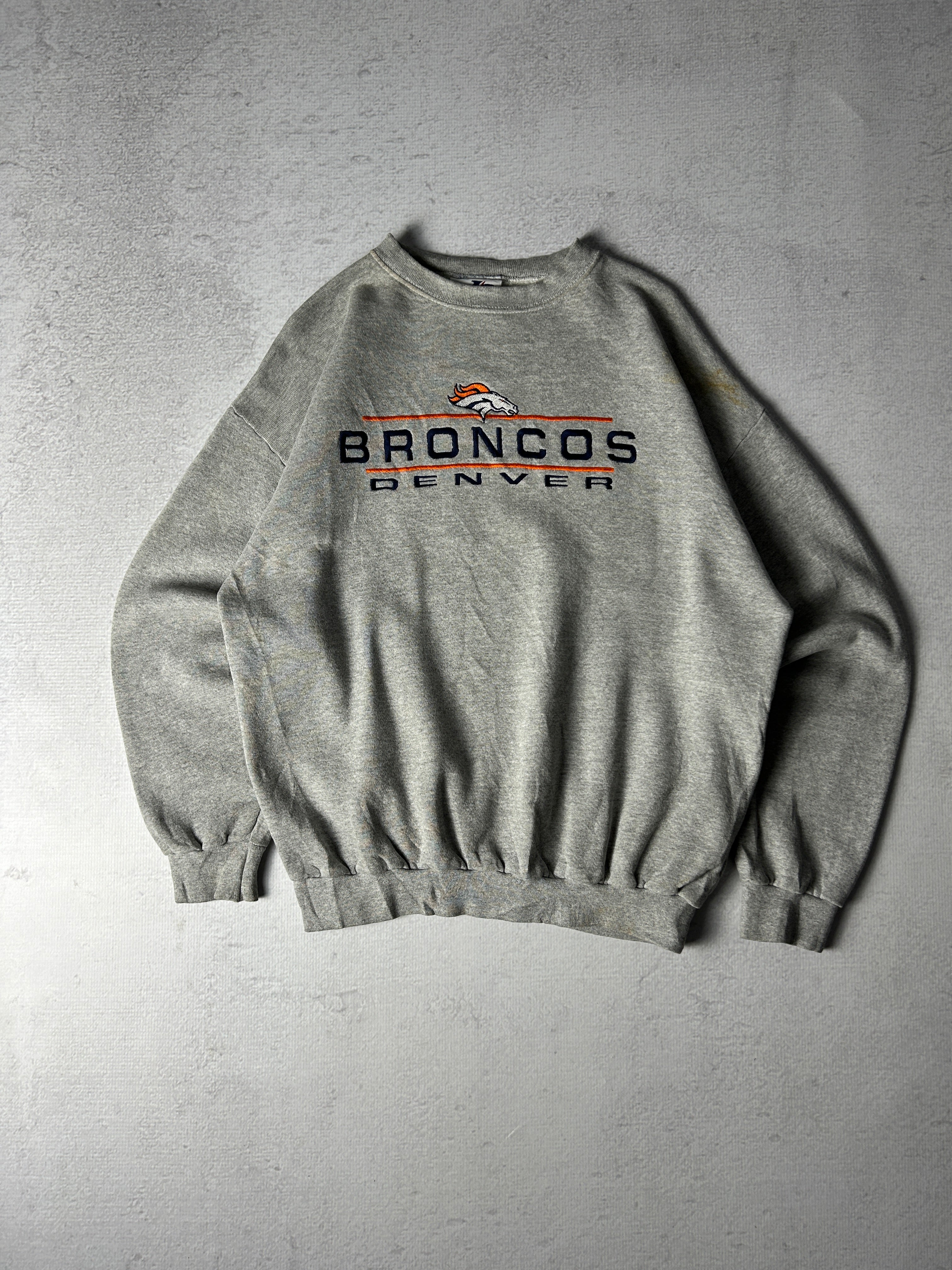 Vintage NFL Denver Broncos Crewneck Sweatshirt - Men's Medium