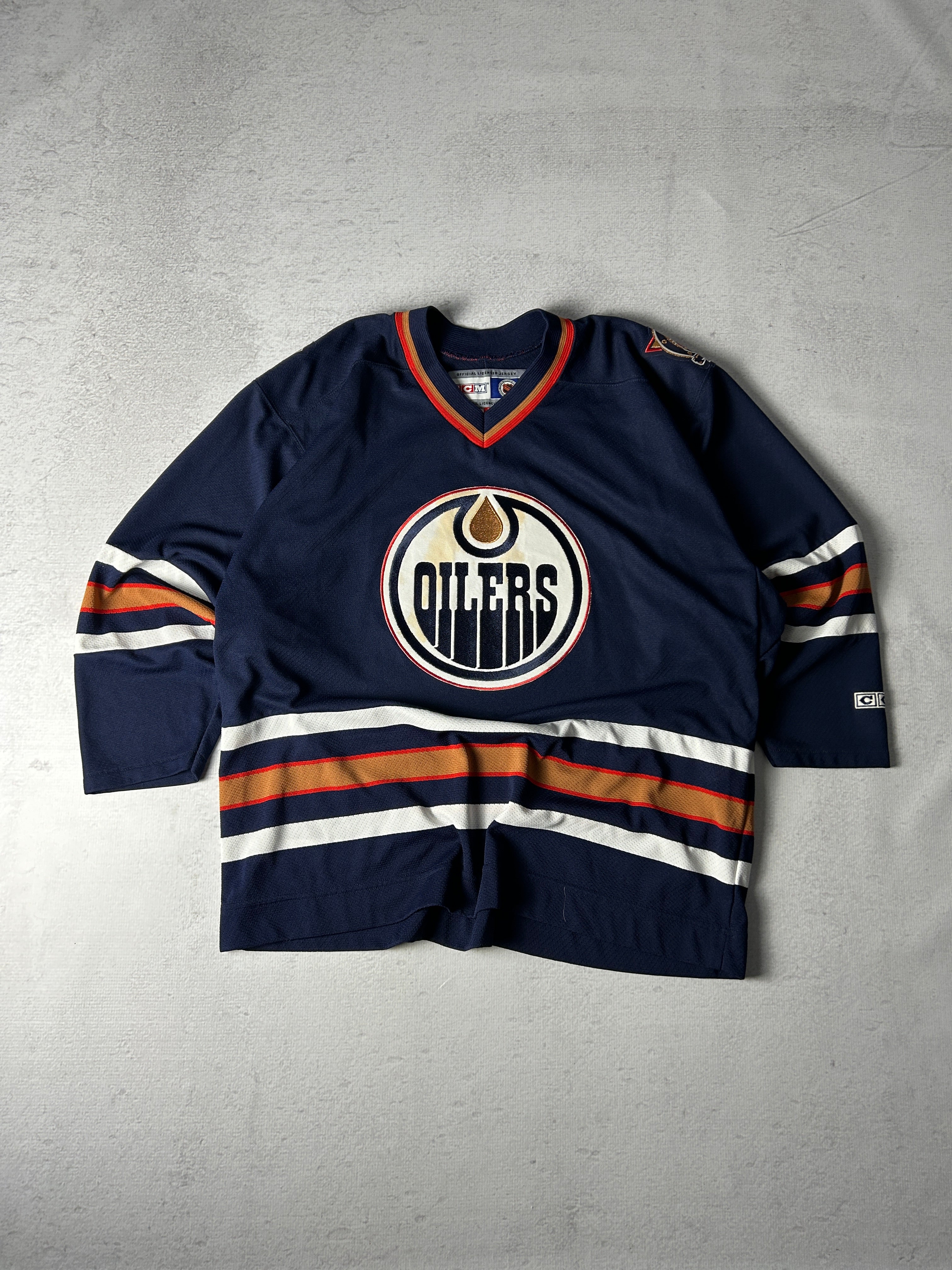 Vintage NHL Edmonton Oilers Jersey - Men's XL