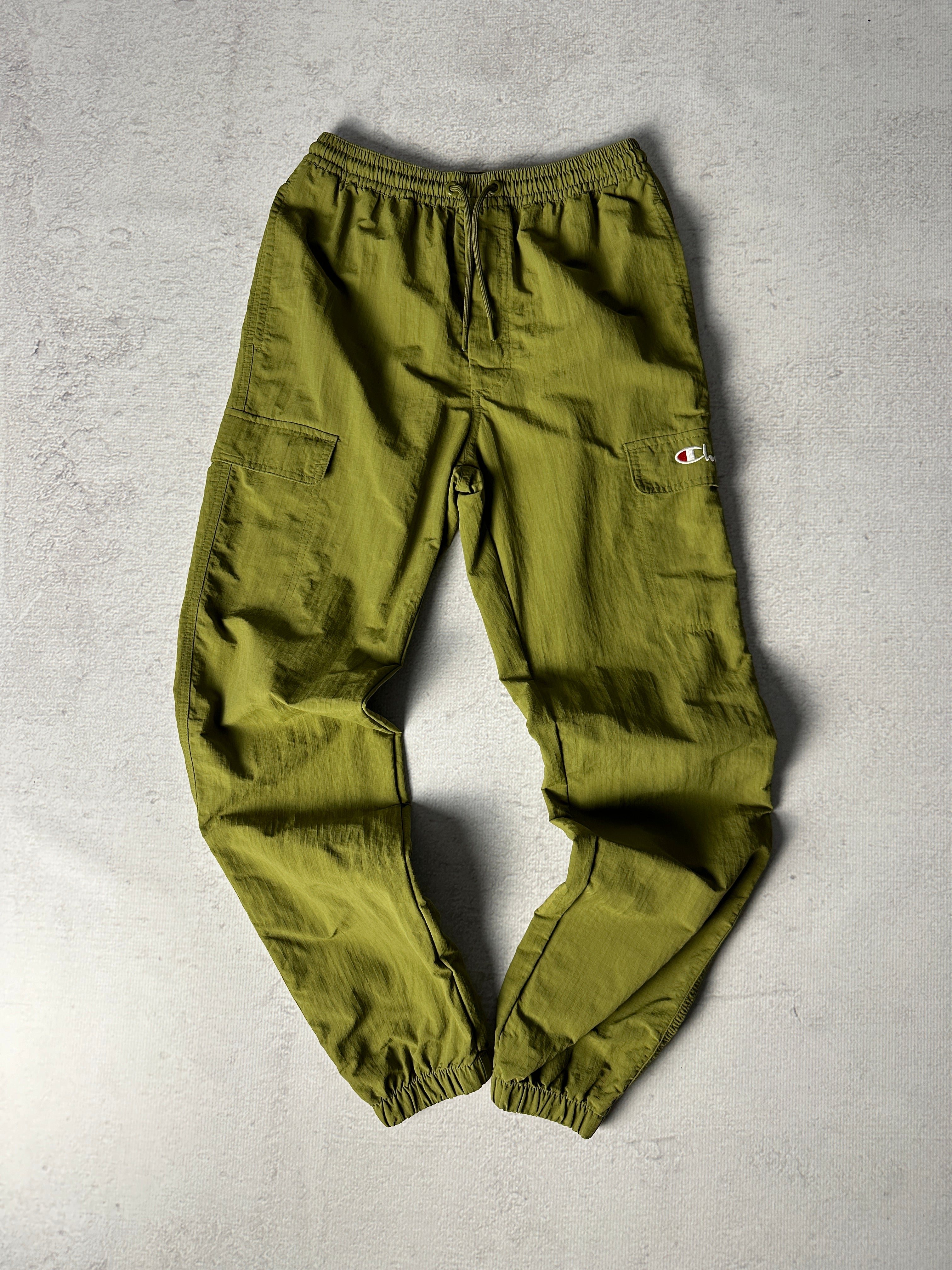 Vintage Champion Cuffed Cargo Track Pants - Women's Small