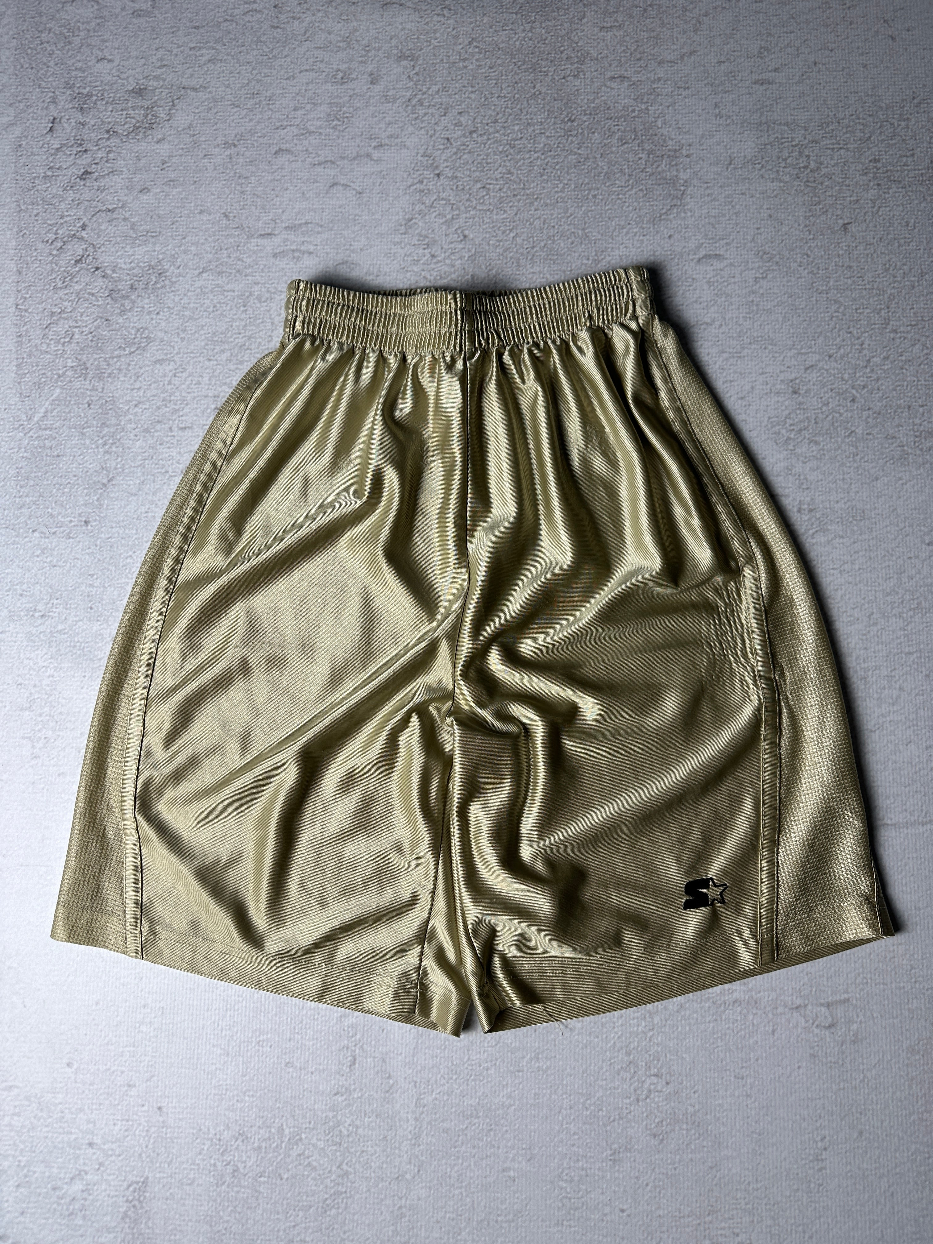 Vintage Starter Track Shorts - Men's Small
