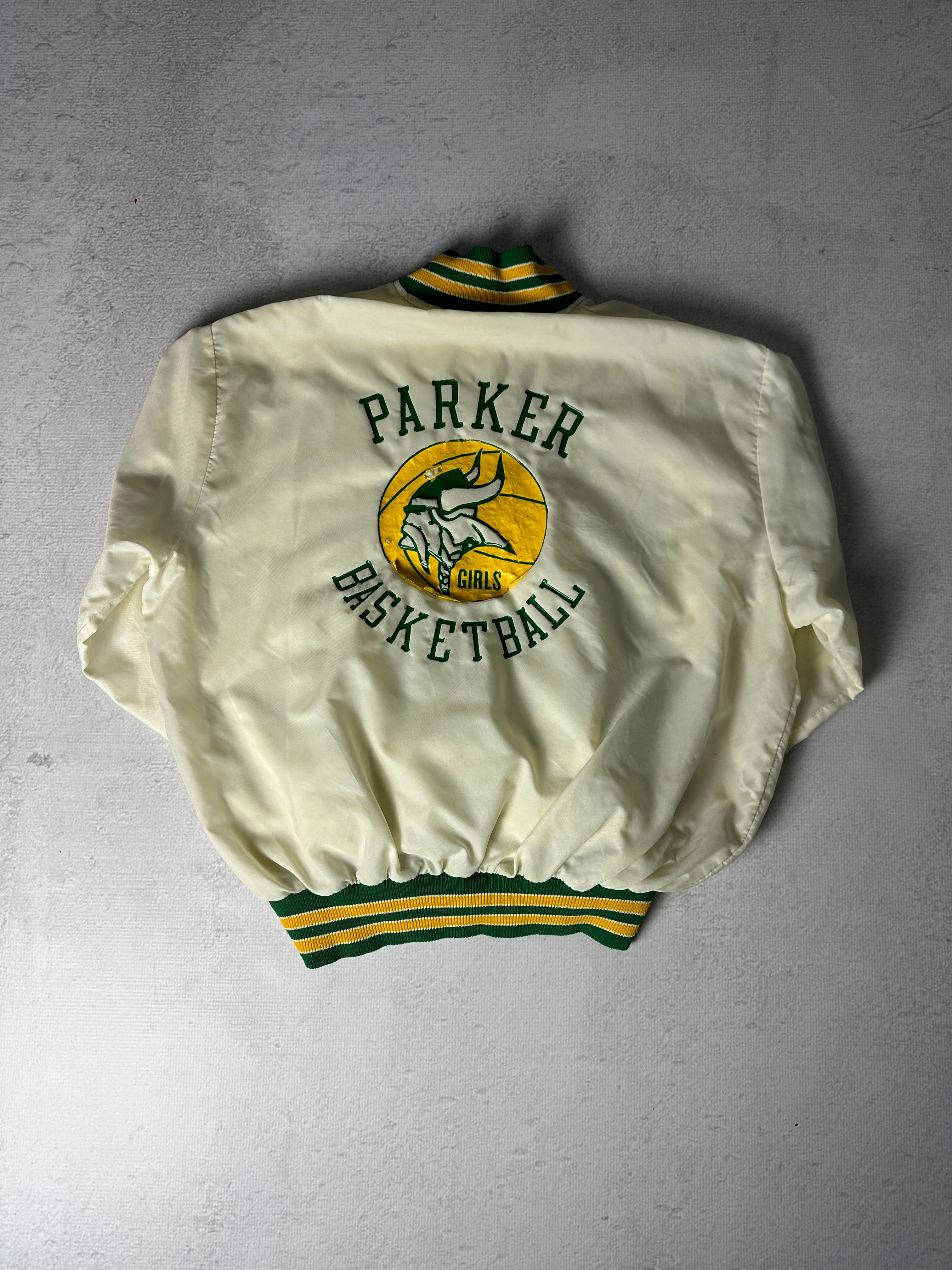 Vintage Janesville Parker Vikings 1/4 Zip Windbreaker - Men's XL