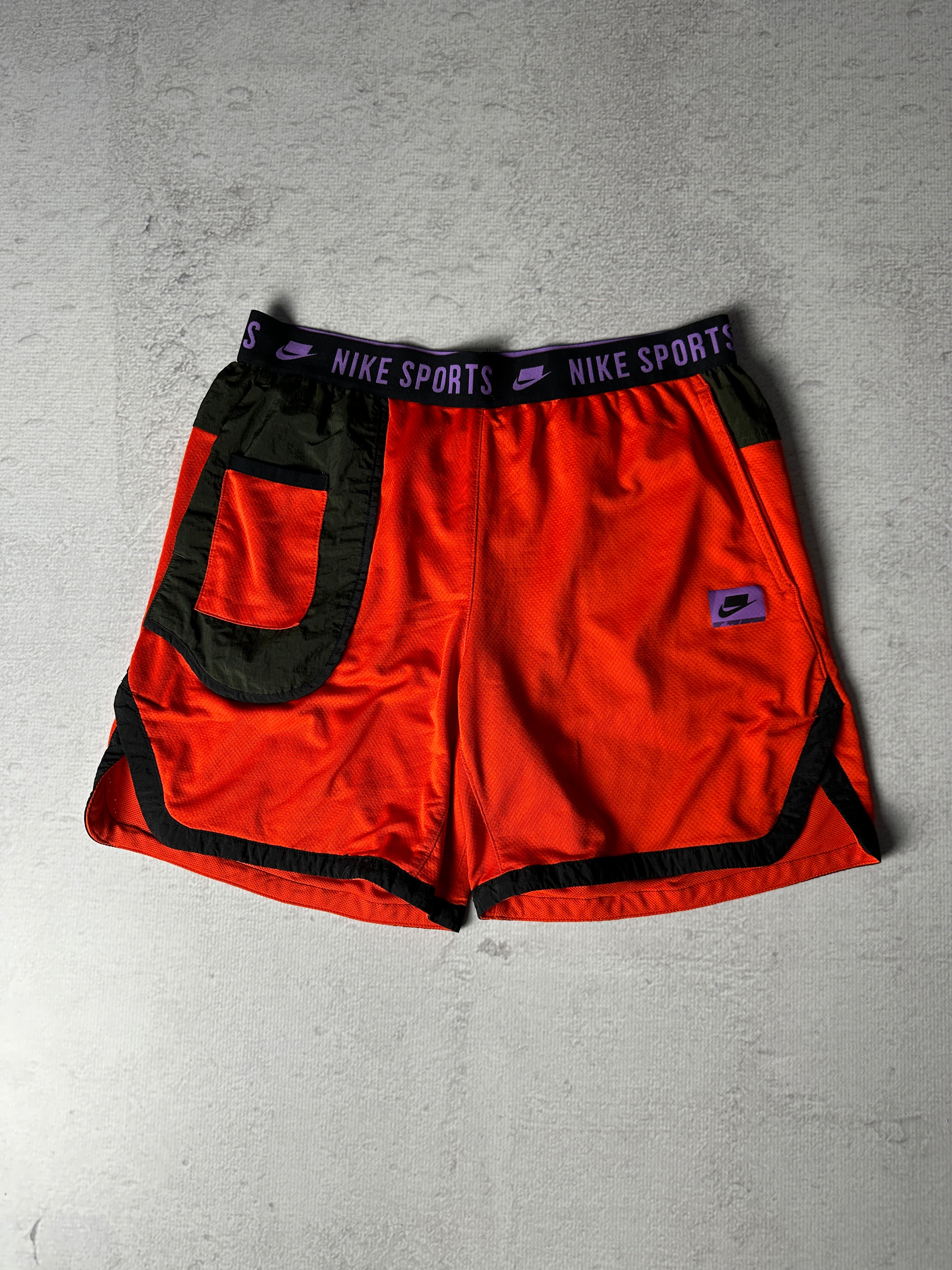 Vintage Nike Sports Track Shorts - Men's Medium