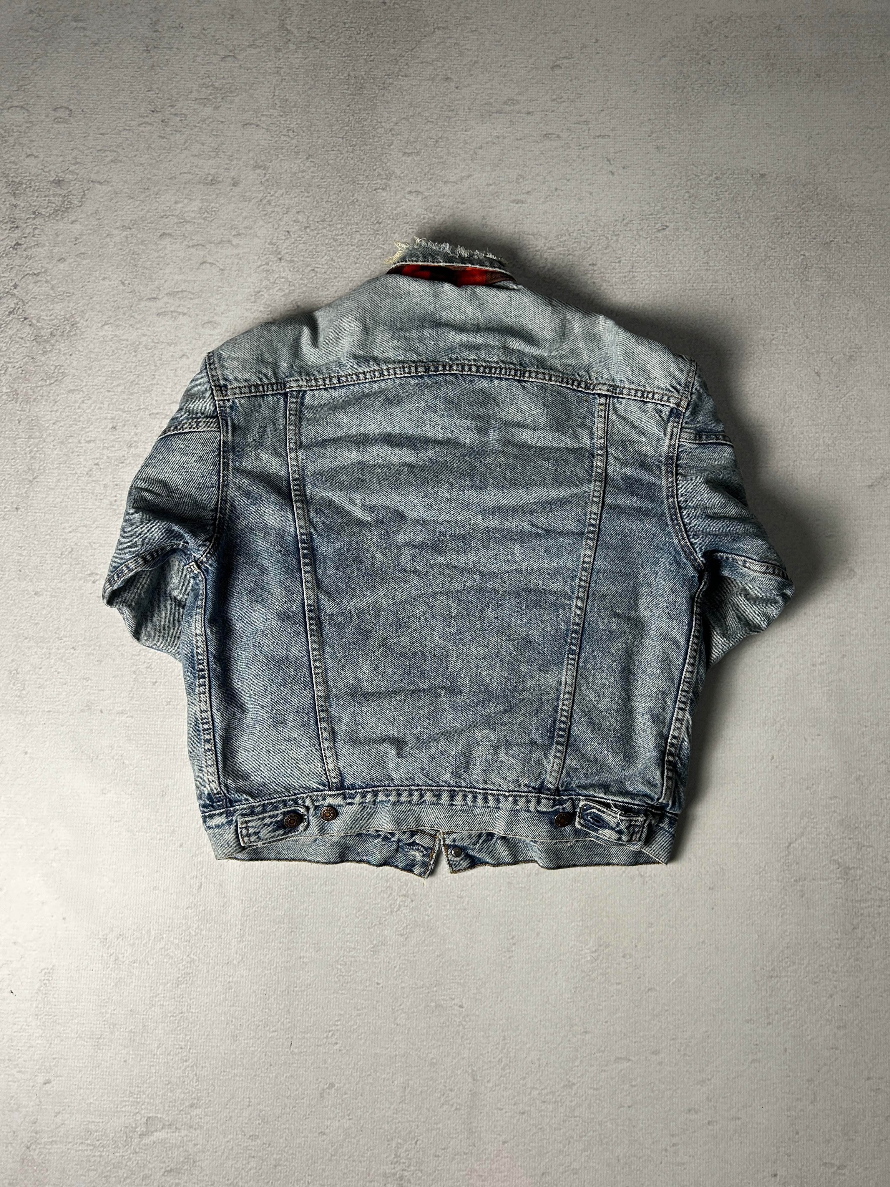 Vintage Levis Blanket Lined Denim Jacket - Men's Medium