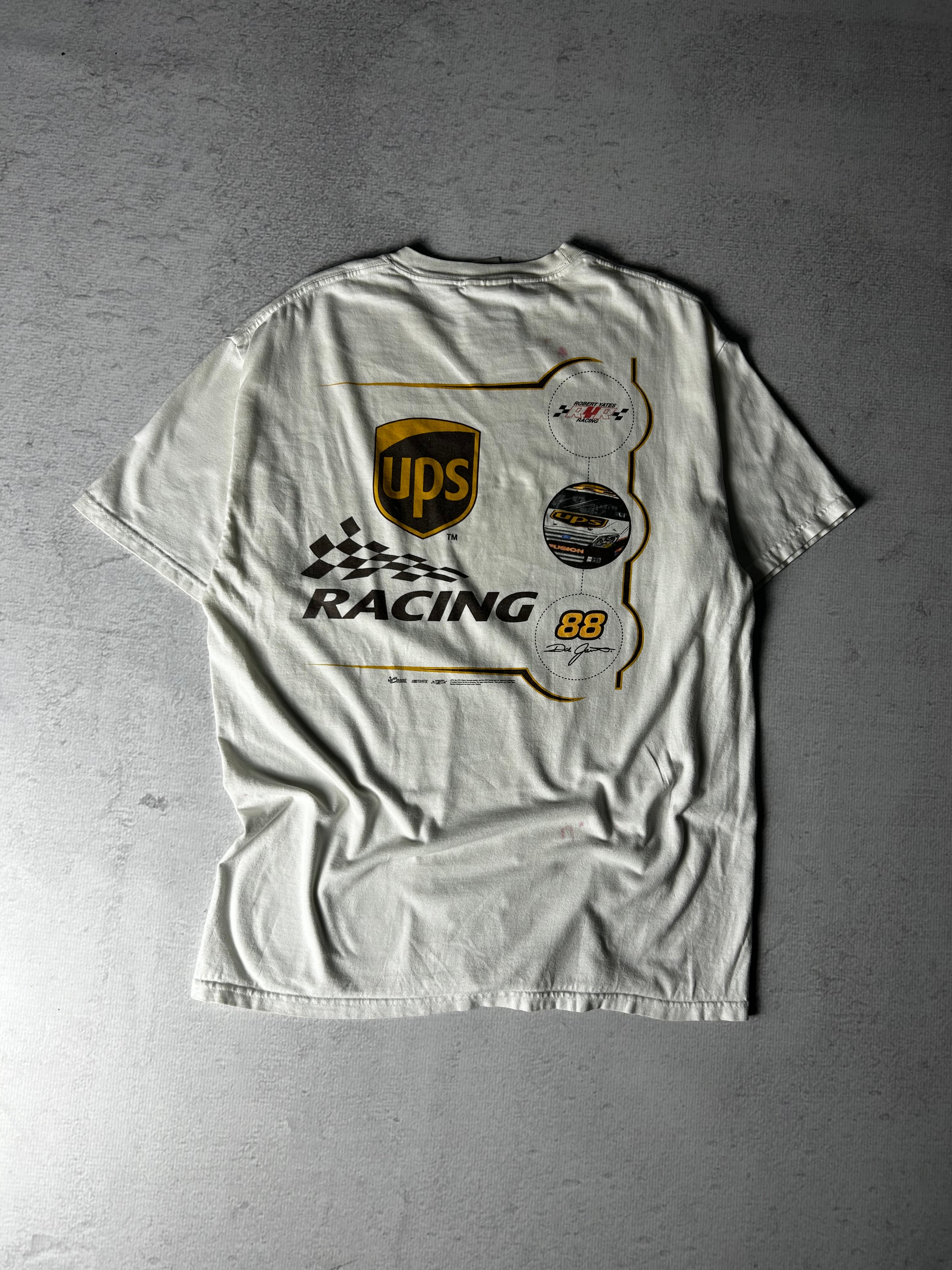 Vintage Nascar Dale Jarrett T-Shirt - Men's Large