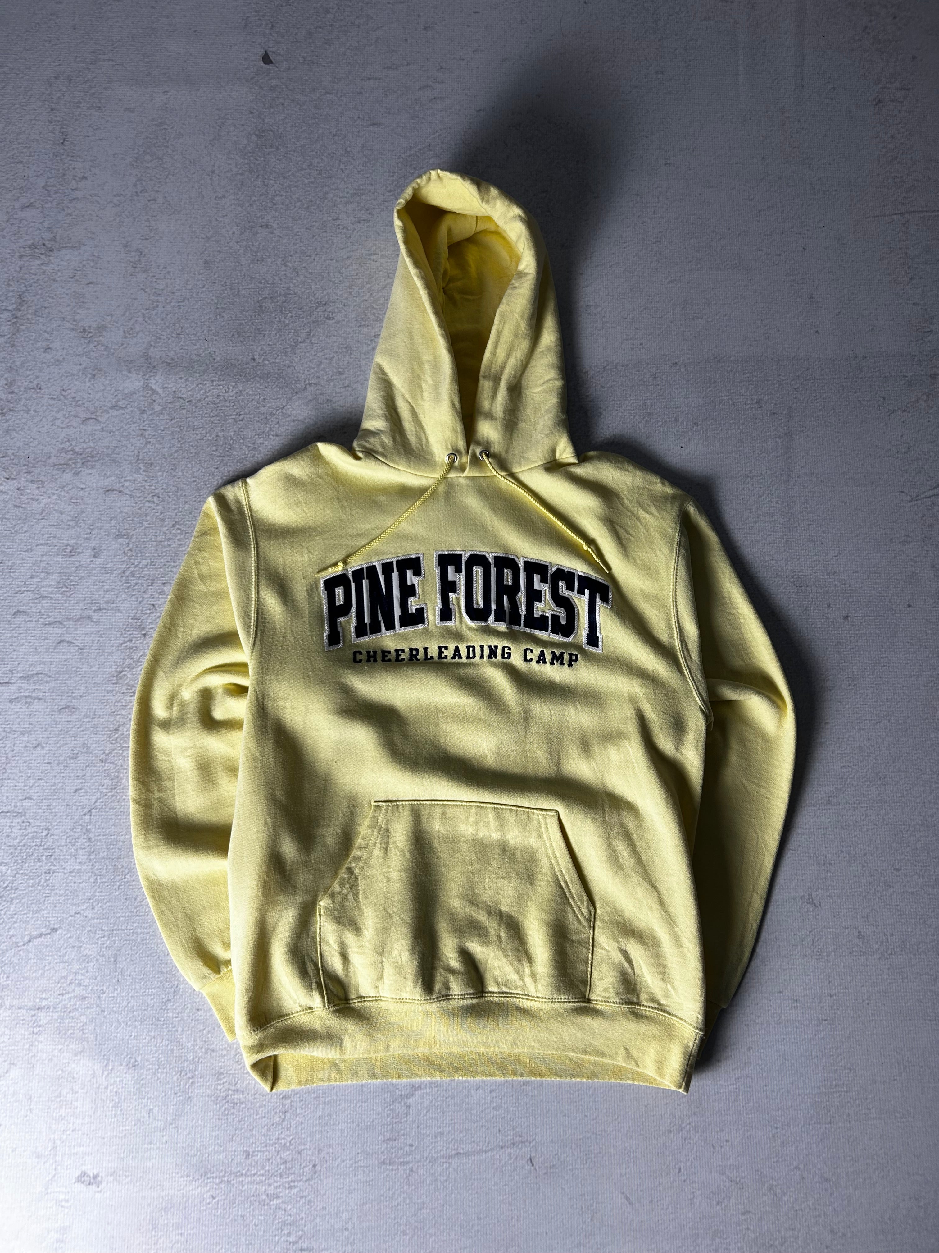 Vintage Champion Pine Forest Hoodie - Men's Medium