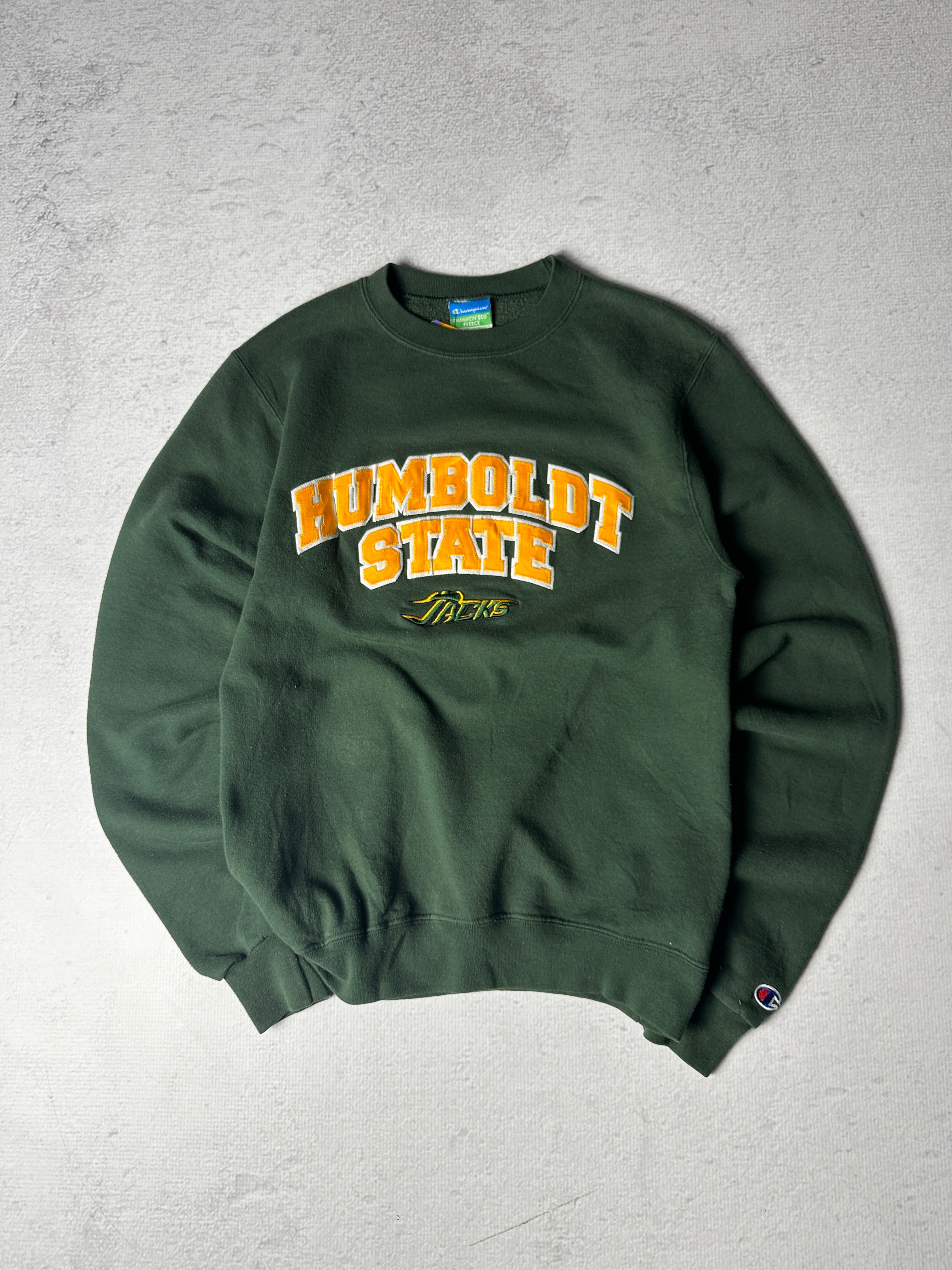 Vintage Champion Humboldt State Crewneck Sweatshirt - Men's XS