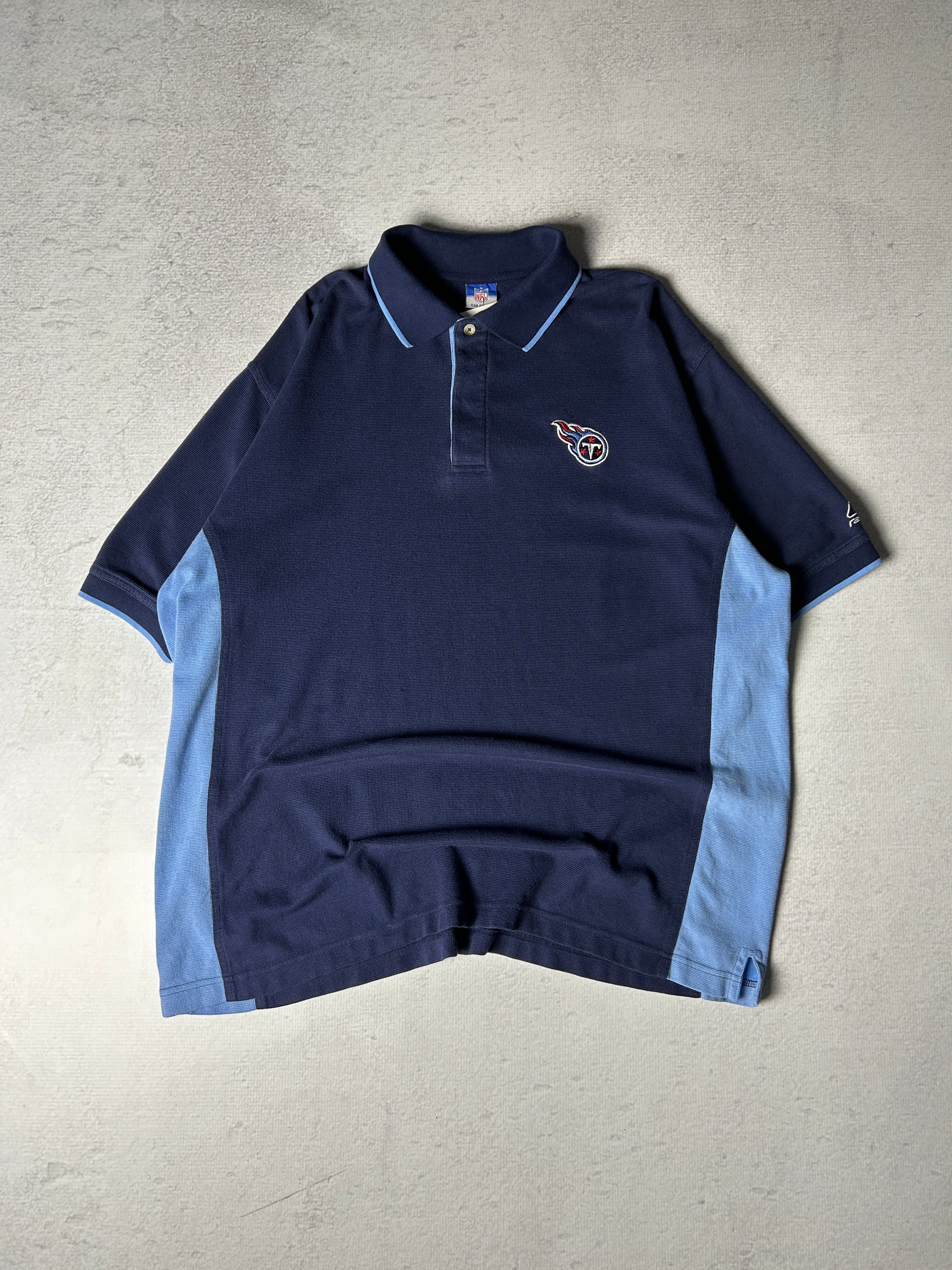 Vintage NFL Tennesse Titans Polo Shirt - Men's XL