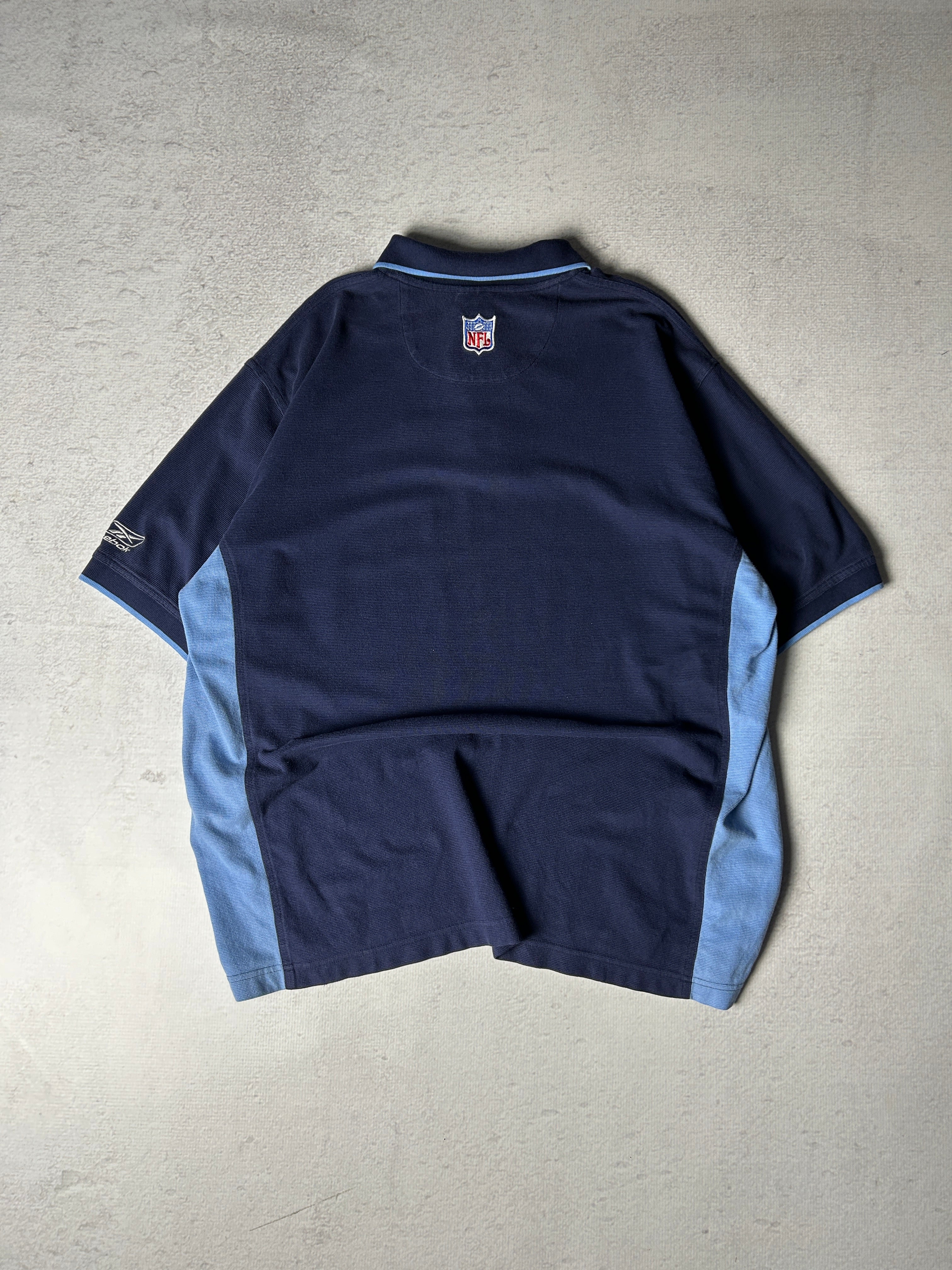 Vintage NFL Tennesse Titans Polo Shirt - Men's XL