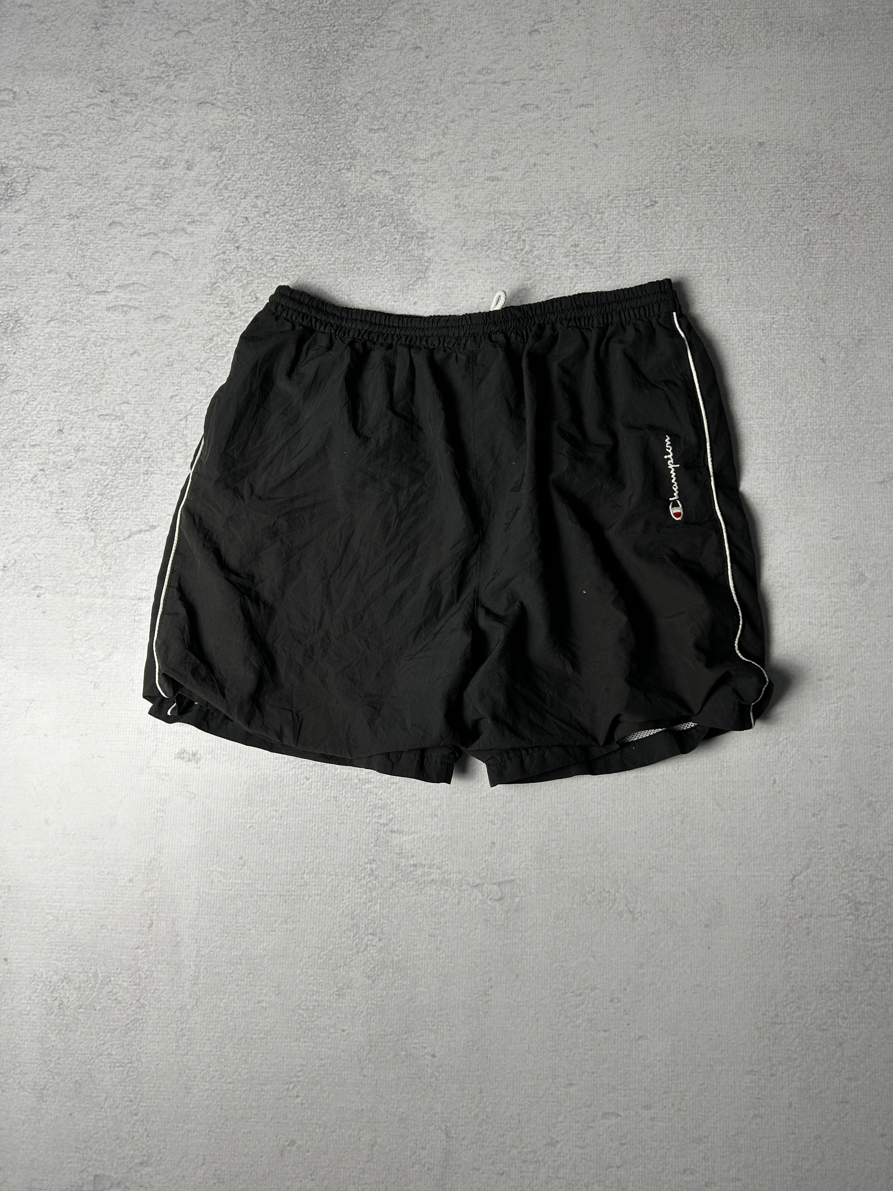 Vintage Champion Track Shorts - Men's Medium