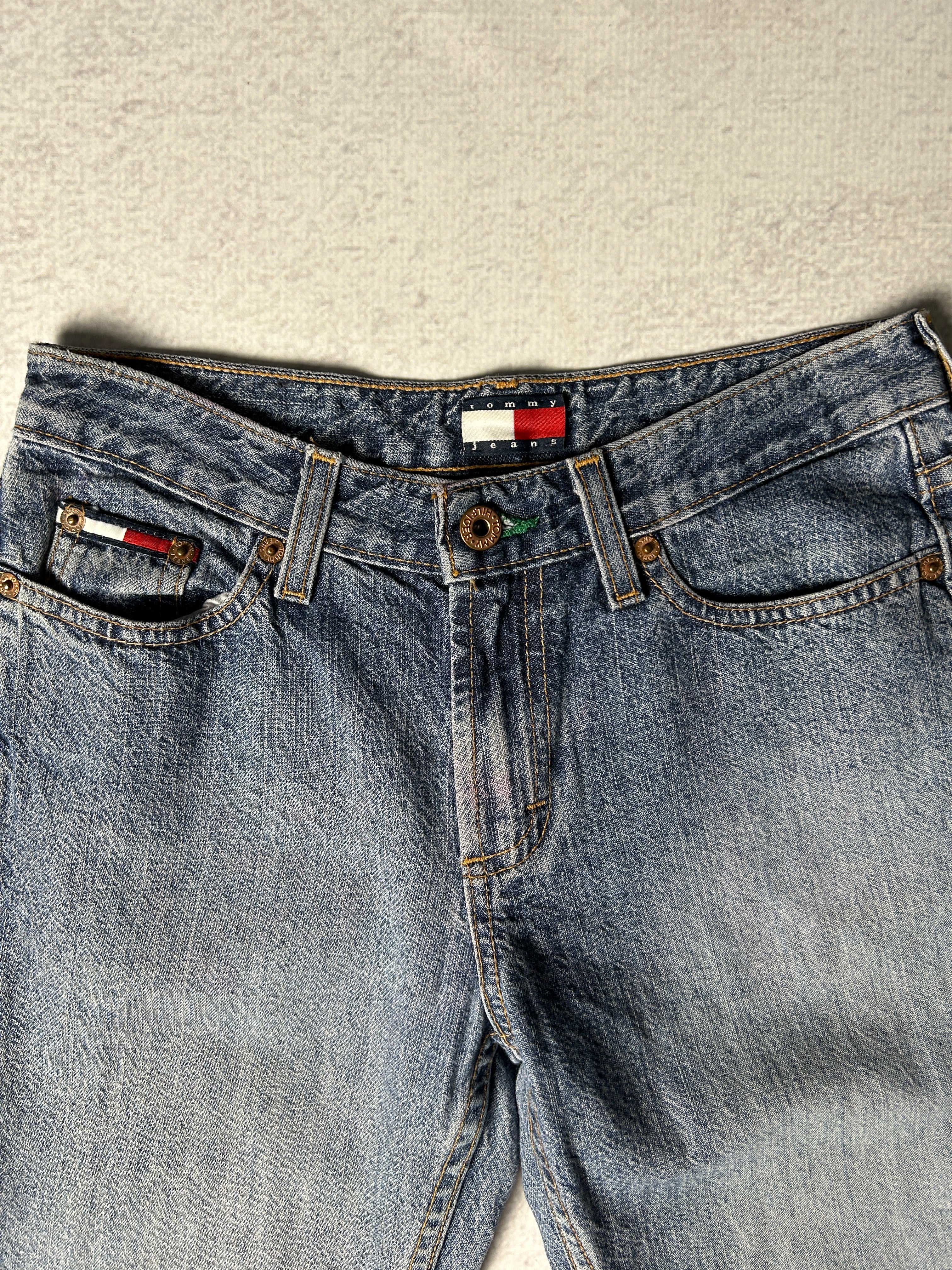 Vintage 90s Tommy Hilfiger Flared Jeans - Women's 25Wx30