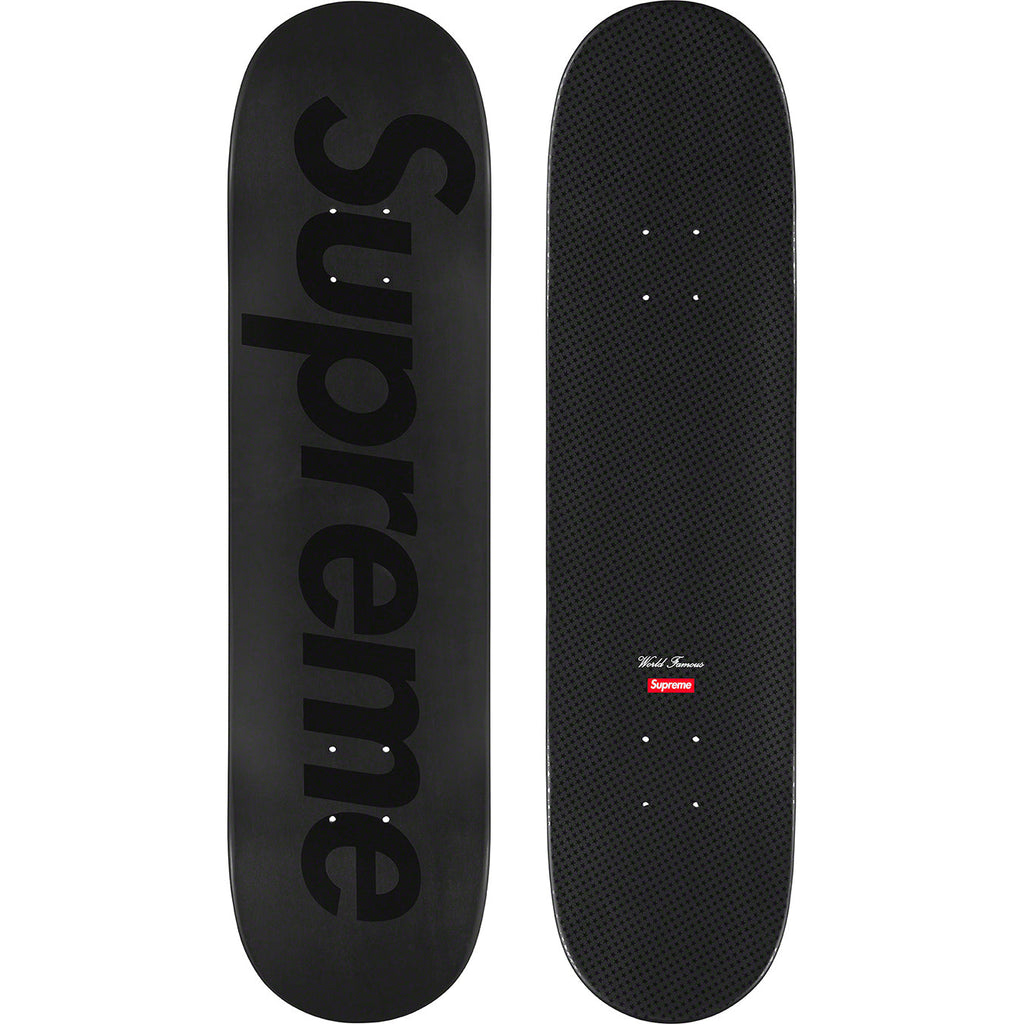 Supreme Skateboard Deck Black