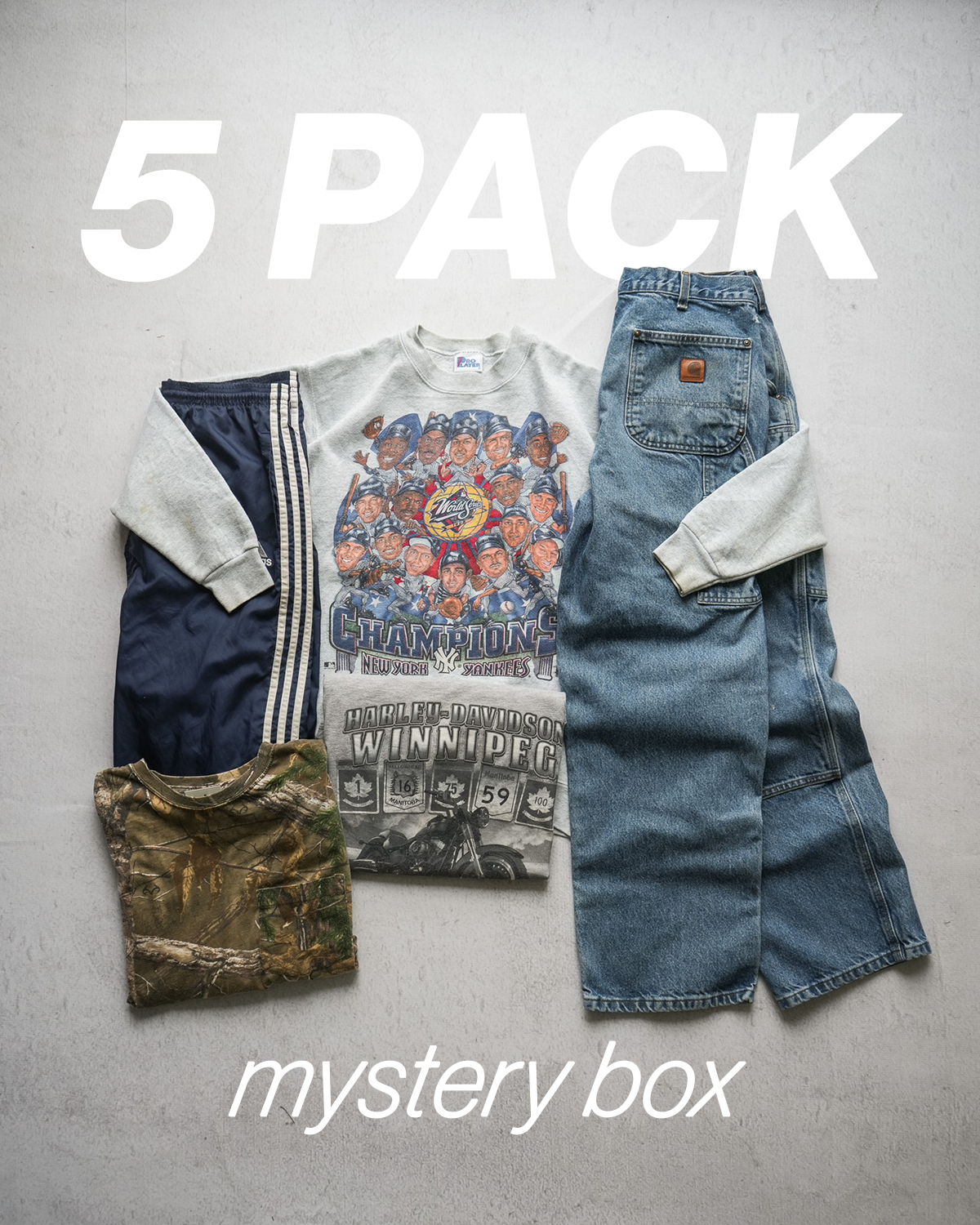 5 Pack Mystery Box ($300 Value)