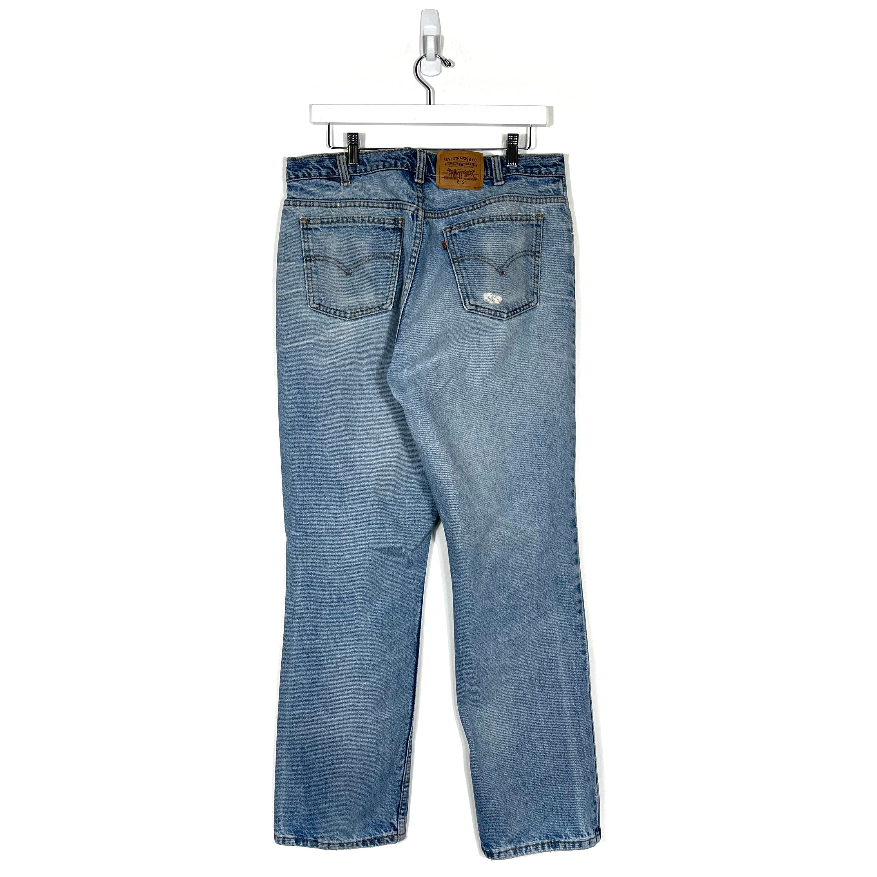 Vintage Levis 619 Orange Tab Jeans - Men's 36/32