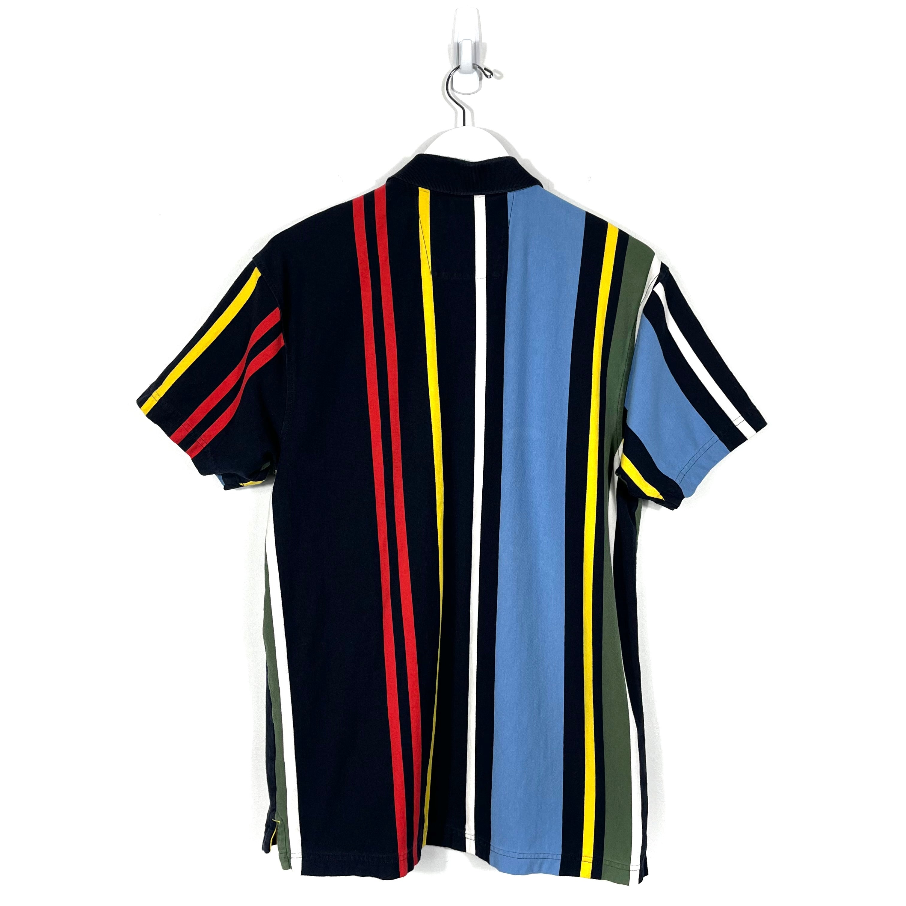 Vintage Nautica Striped Polo Shirt - Men's Medium